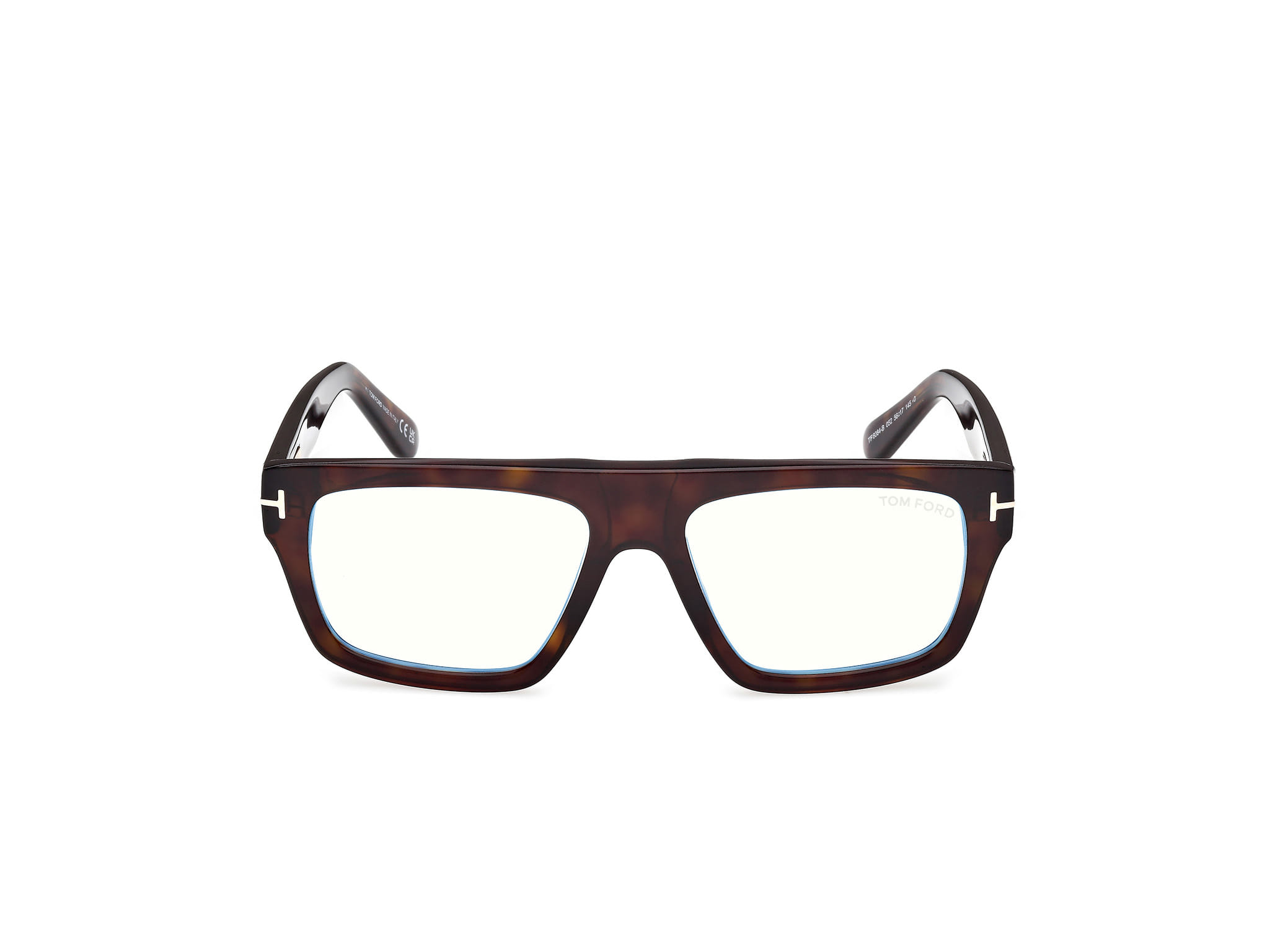 Tomford FT6084-B Frame Havana Male Full Shell Frame — Havana frame — view 8