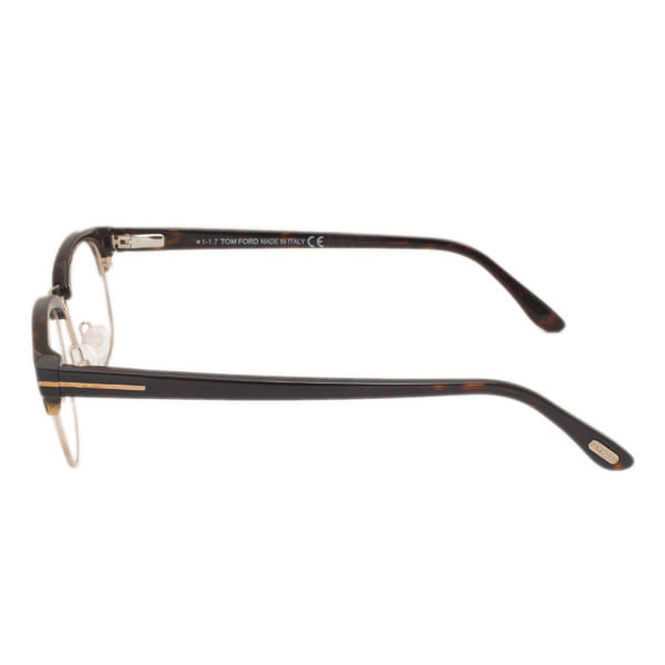 Tomford TF 5458 Frame Gold Unisex Full Shell Frame — Gold frame — view 3