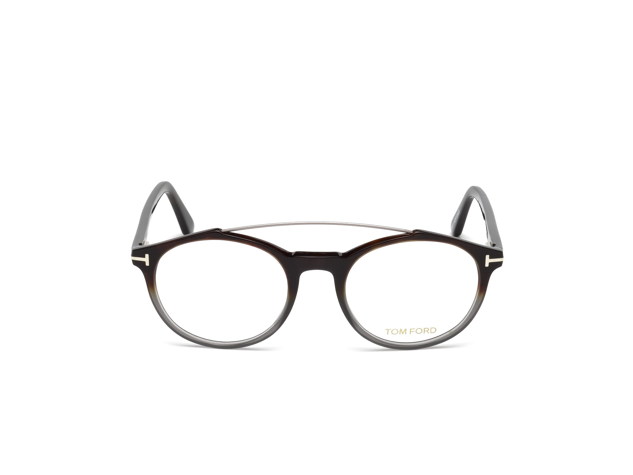 Tomford TF 5455 Frame Tortoise Female Full Shell — Black frame