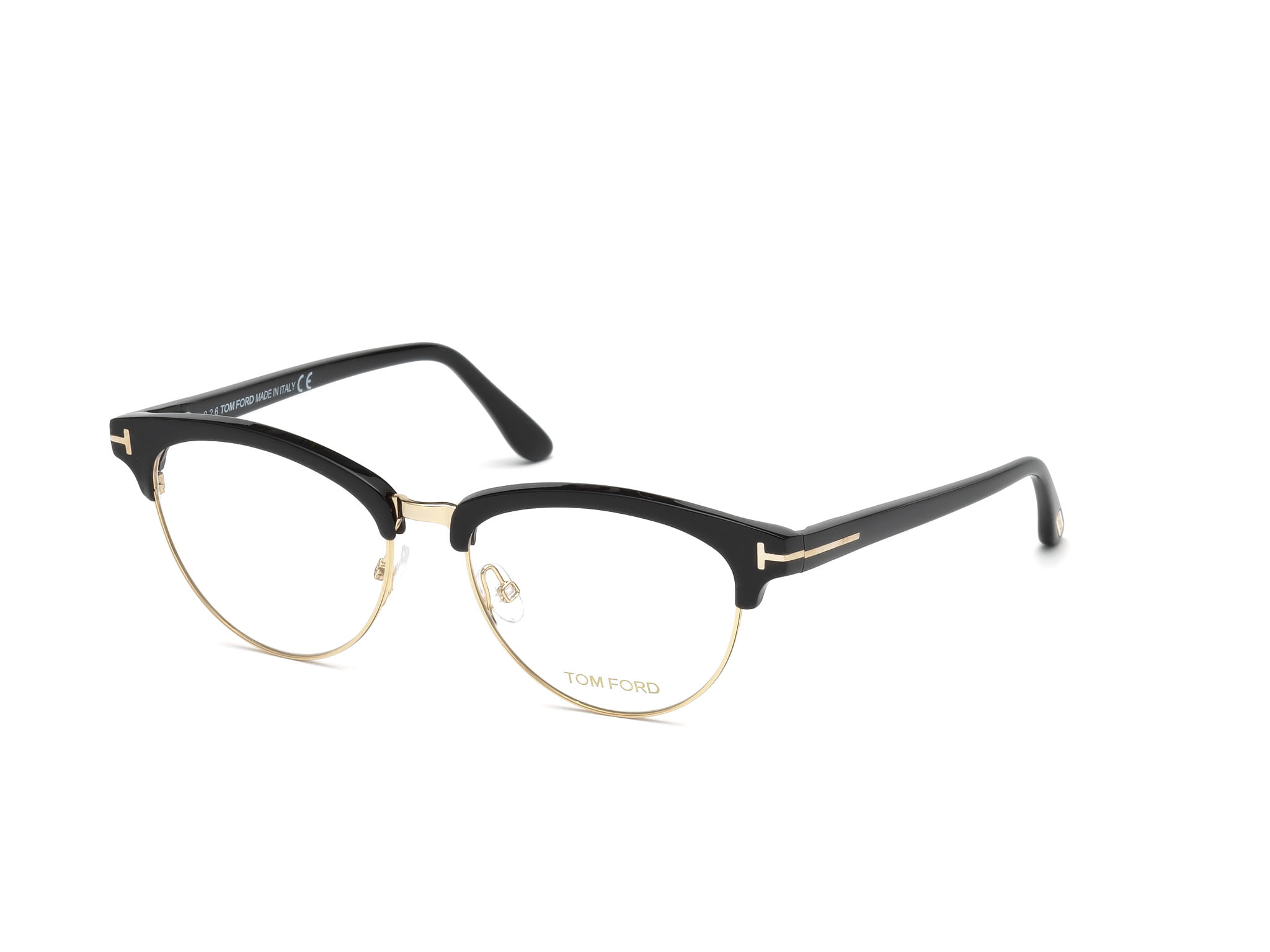 Tomford TF 5471 Frame Gold Unisex Full Shell — Gold frame