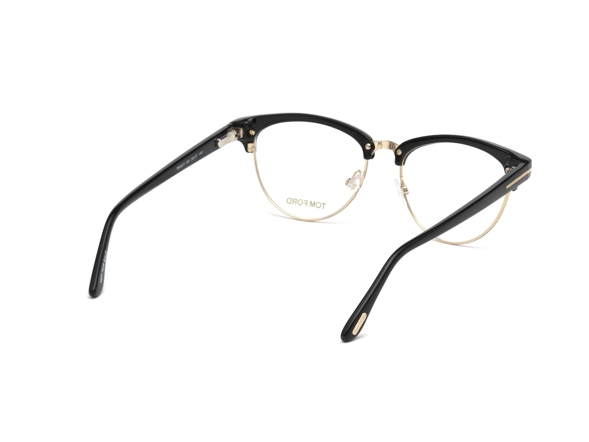 Tomford TF 5471 Frame Gold Unisex Full Shell Frame — Gold frame — view 5