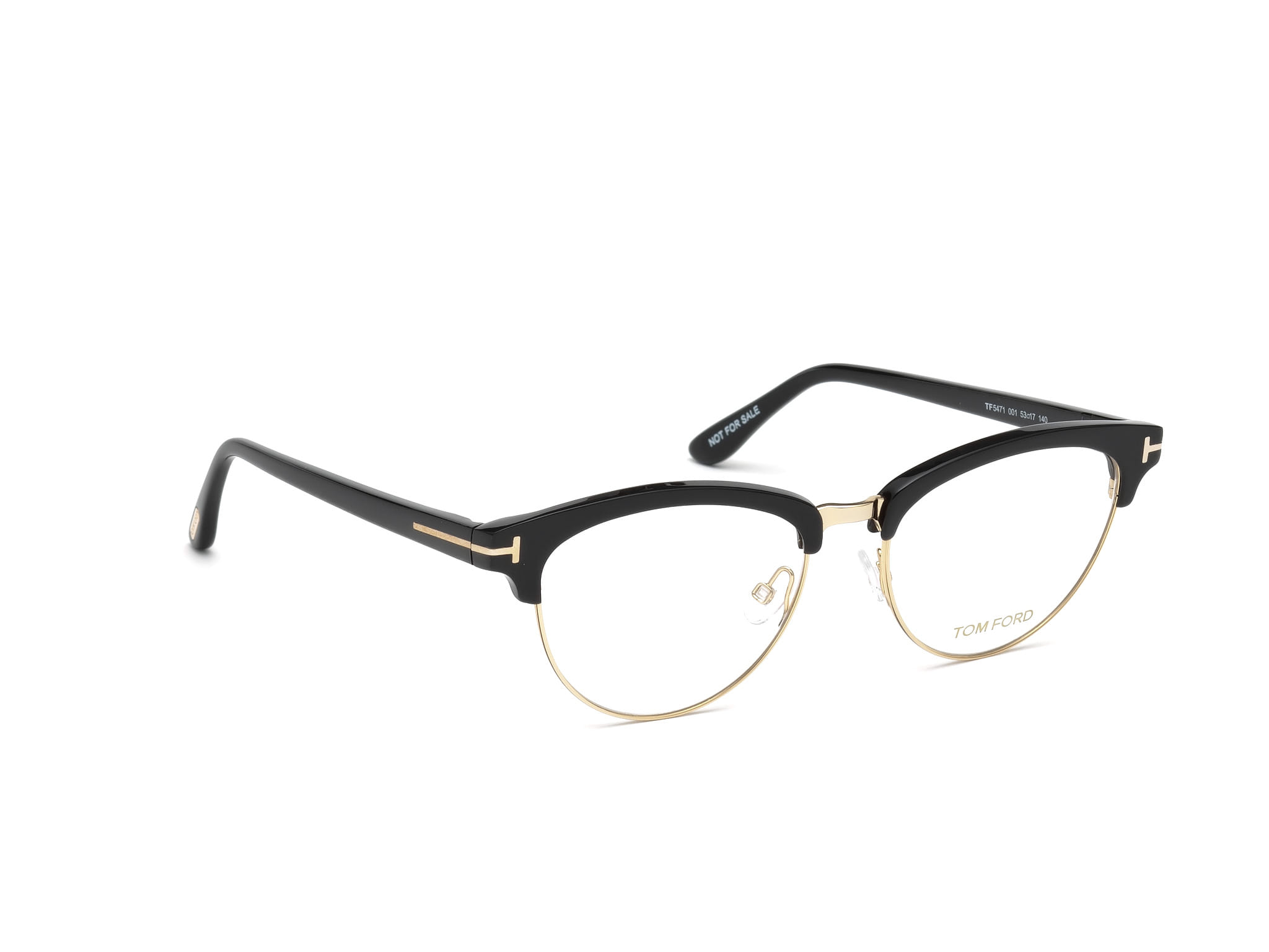 Tomford TF 5471 Frame Gold Unisex Full Shell Frame — Gold frame — view 7