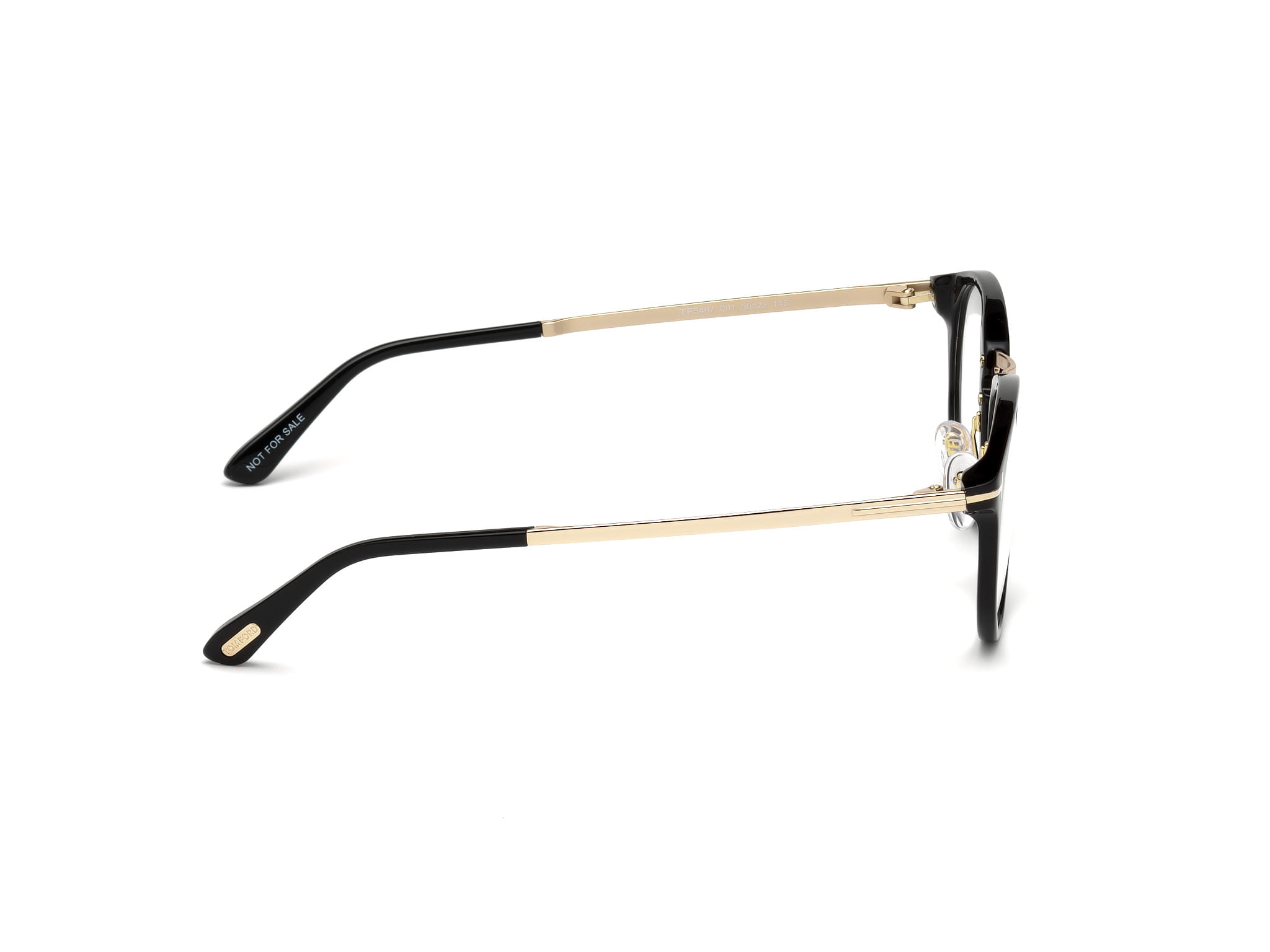 Tomford TF 5467 Frame Black Male Full Metal Frame — Black frame — view 6