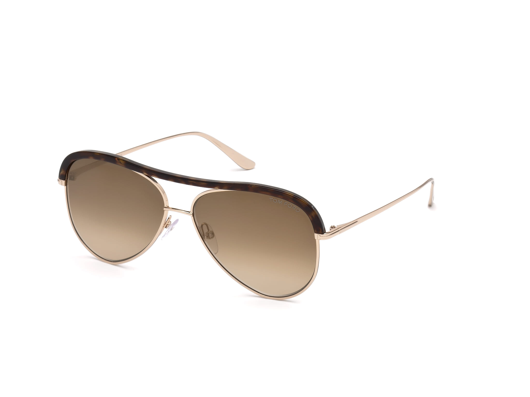 Tomford TF606 Sunglass Gold Male Full Metal — Gold frame