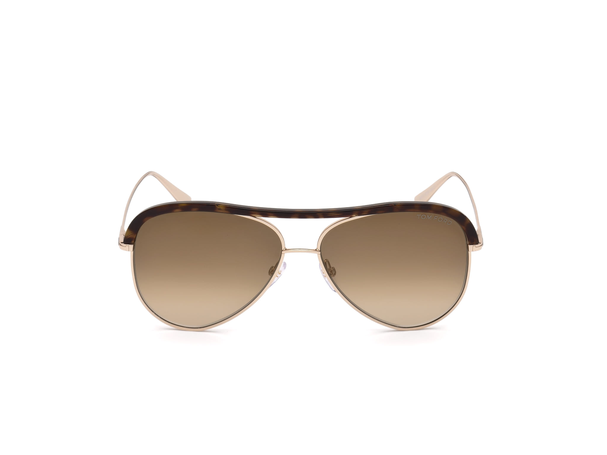 Tomford TF606 Sunglass Gold Male Full Metal Sunglass — Gold frame — view 2