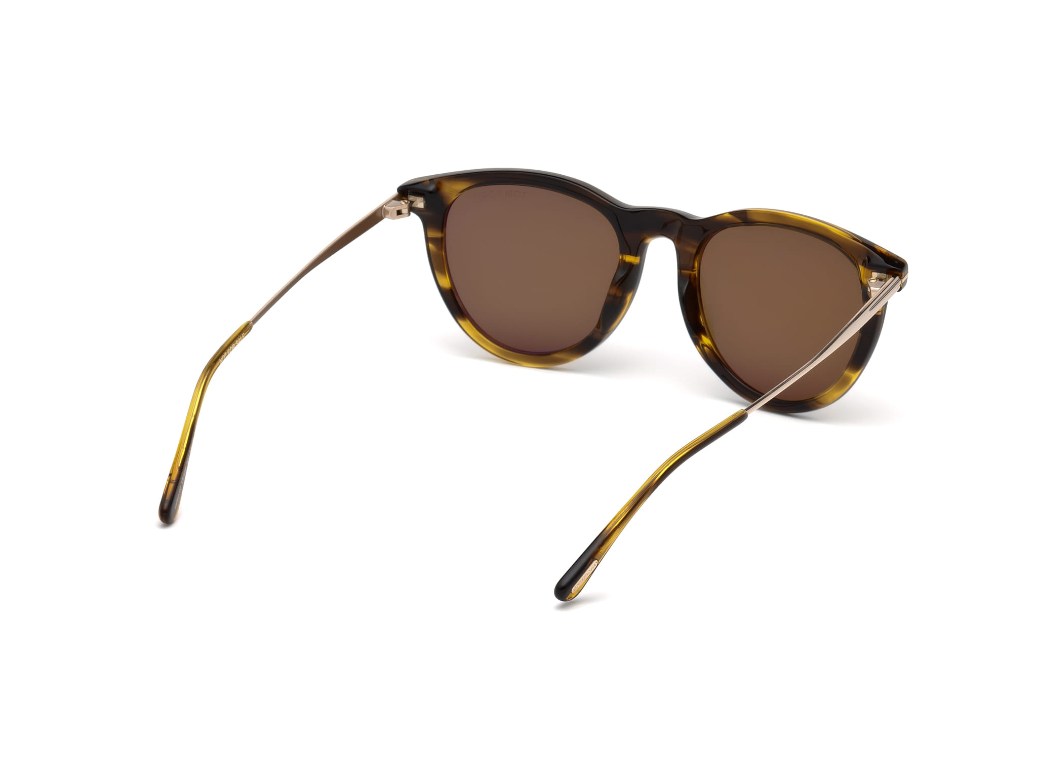 Tomford TF626 Sunglass Brown Male Full Metal Sunglass — Brown frame — view 5