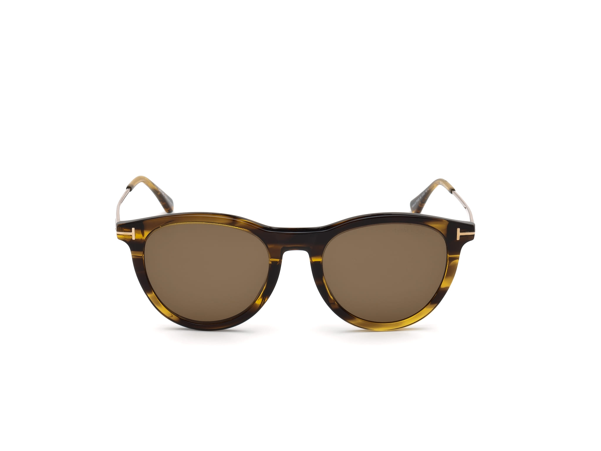 Tomford TF626 Sunglass Brown Male Full Metal Sunglass — Brown frame — view 8
