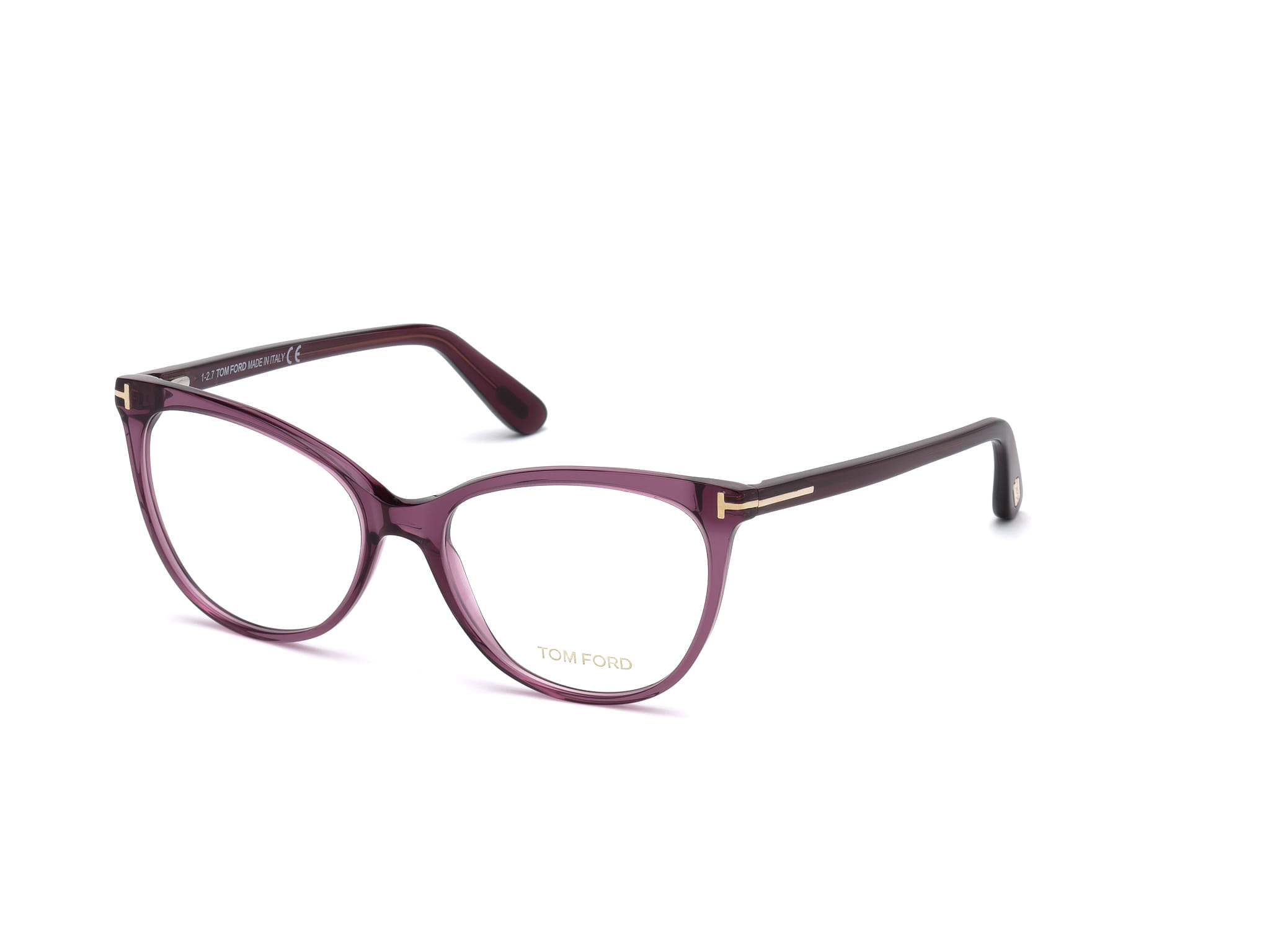 Tomford TF5513 Frame Violet Female Full Shell — Violet frame
