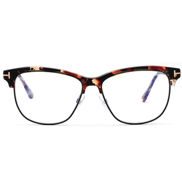 Tomford TF 5546-B Frame Tortoise Male Full Metal Frame — Tortoise frame — view 3