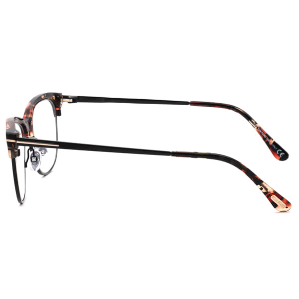 Tomford TF 5546-B Frame Tortoise Male Full Metal Frame — Tortoise frame — view 4