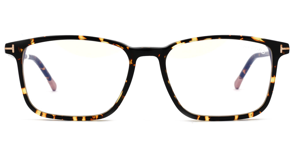 Tomford FT5607 Frame Brown Male Full Shell Frame — Brown frame — view 3