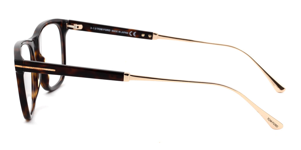 Tomford FT5589-B Frame Brown Male Full Titanium Frame — Brown frame — view 4