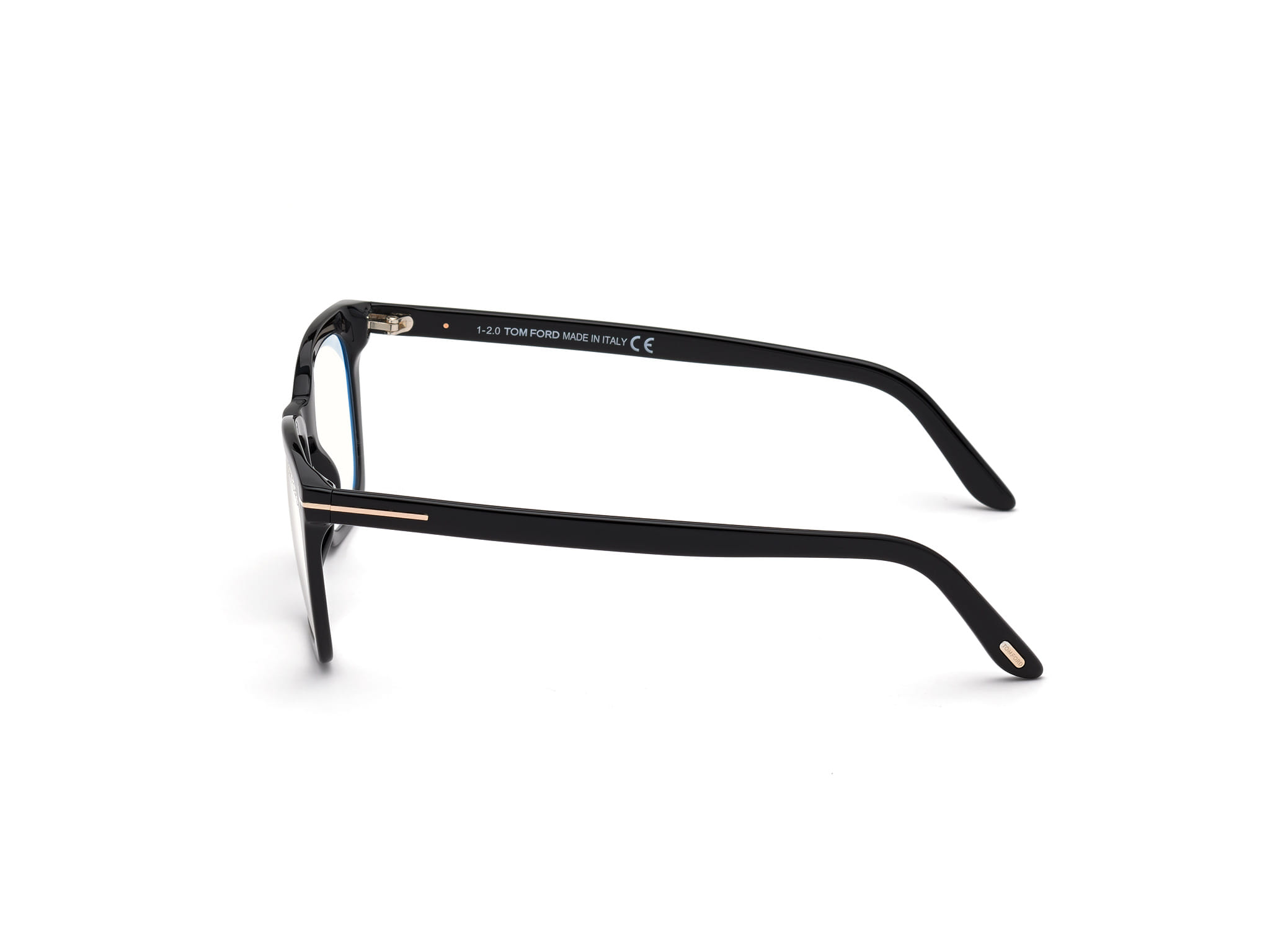 Tomford FT5736-B Frame Black Male Full Shell Frame — Black frame — view 2