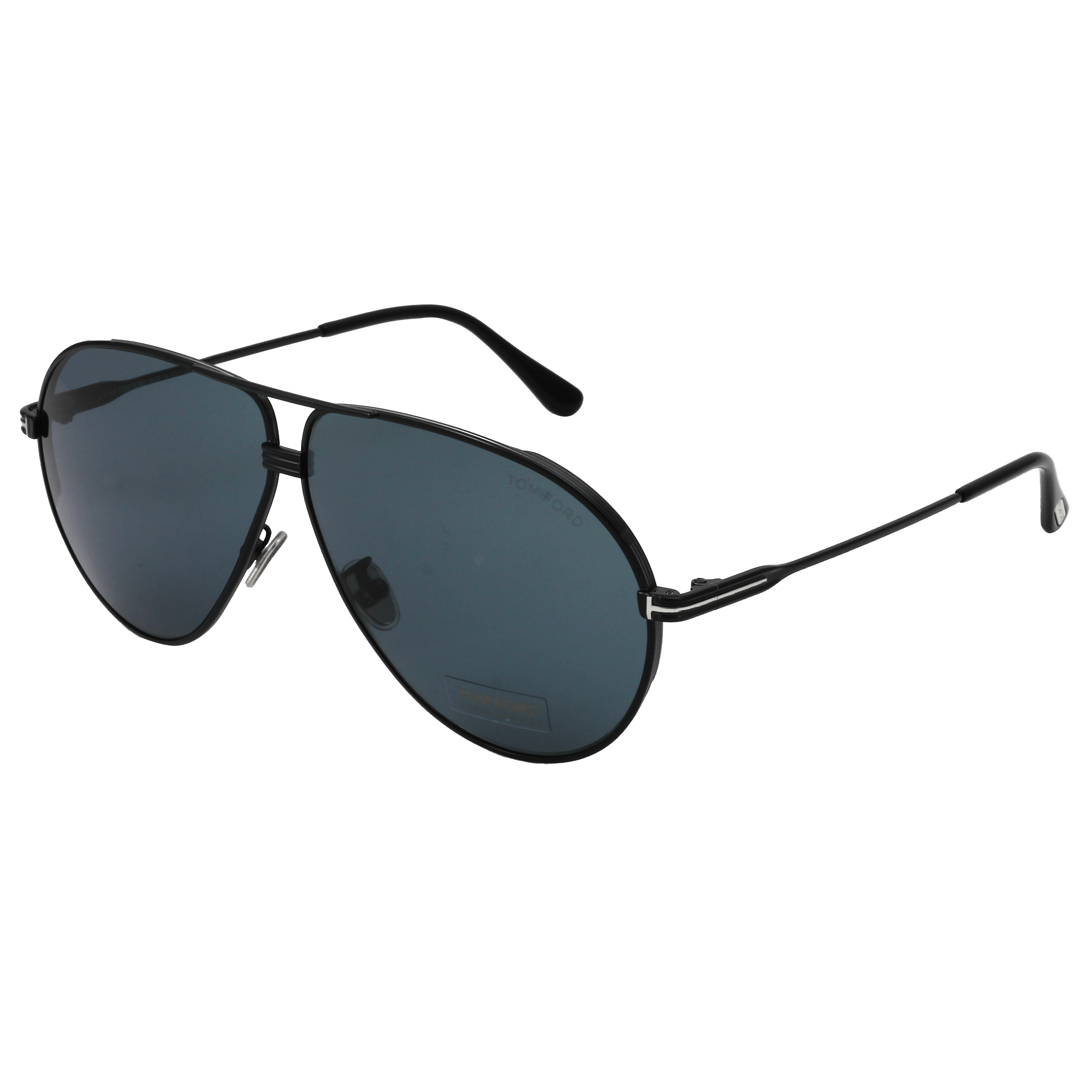 Tomford FT0734-H Sunglass Black Male Full Metal — Black frame