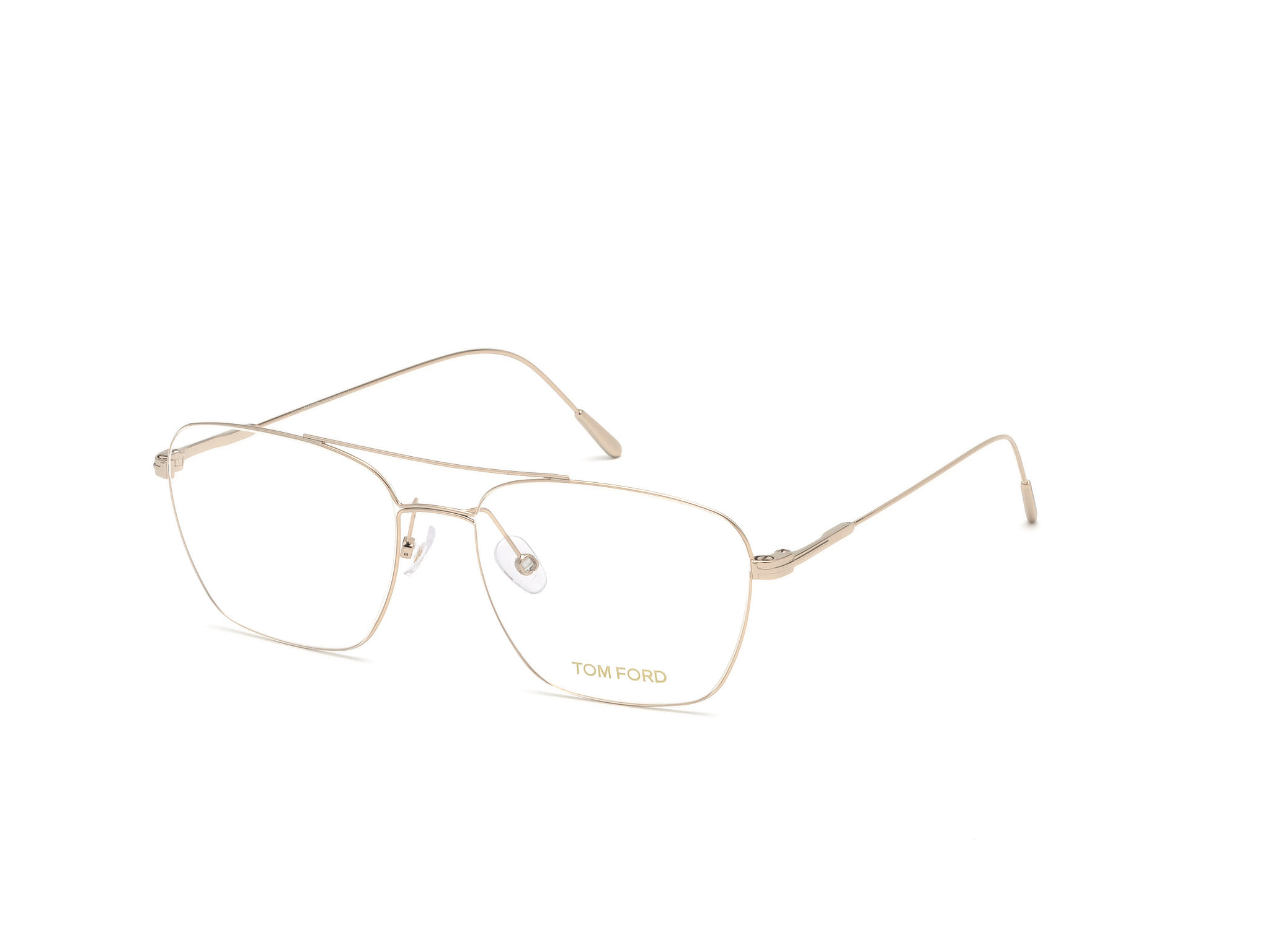 Tomford FT5604 Frame Rose Gold Male Supra Metal