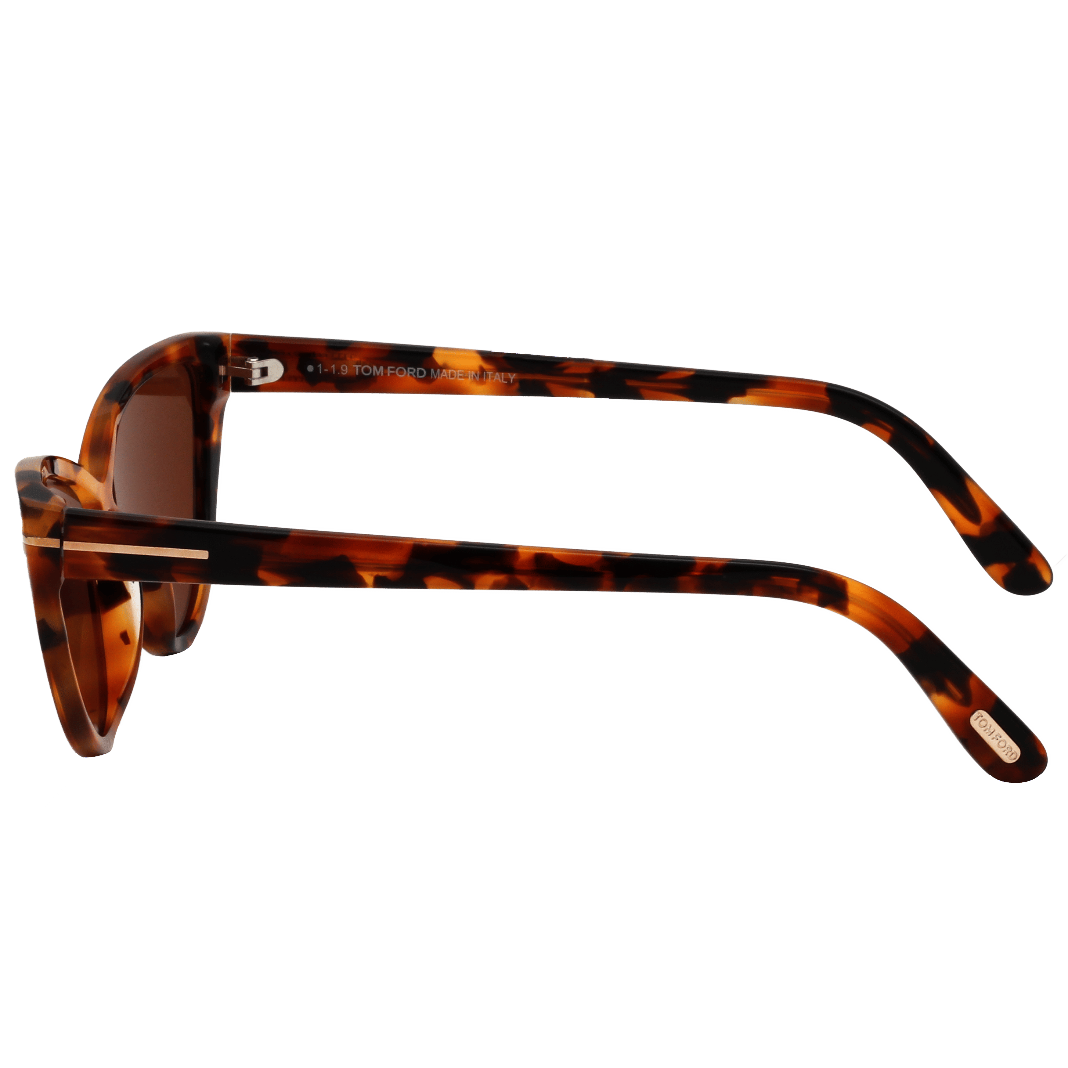 Tomford FT0740 Sunglass Brown Female Full Shell Sunglass — view 3