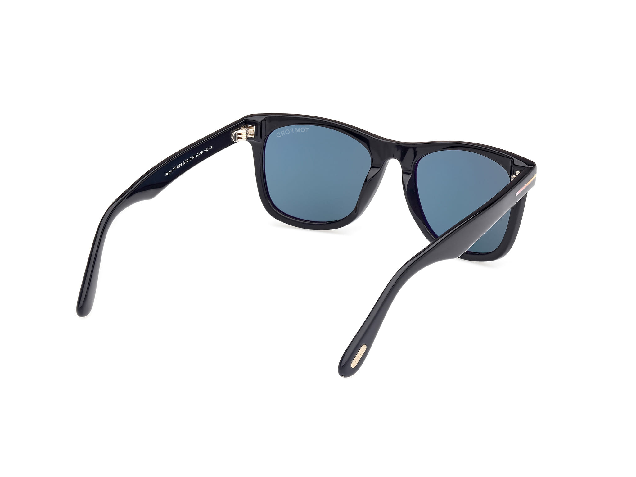 Tomford FT1099 Sunglass Black Male Full Shell Sunglass — Black frame — view 5