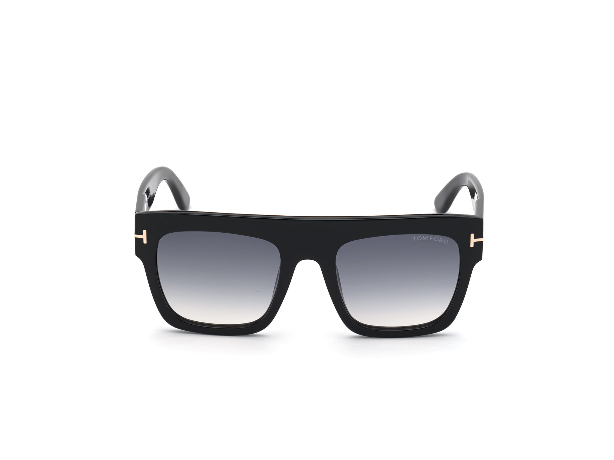 Tomford FT0847 Sunglass Black Male Full Shell Sunglass — Black frame — view 2
