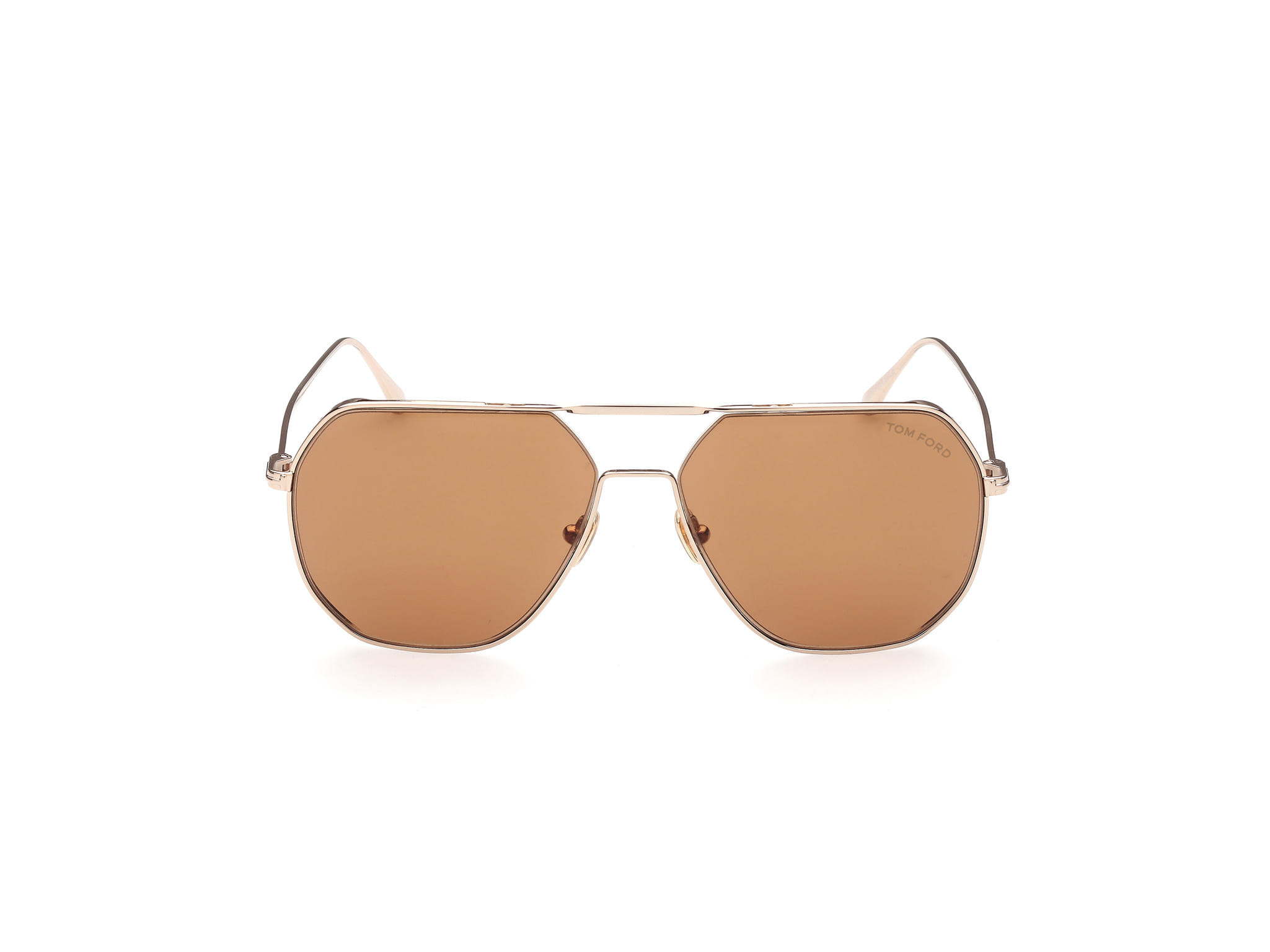 Tomford TF852 Sunglass Gold Male Full Metal Sunglass — Gold frame — view 2
