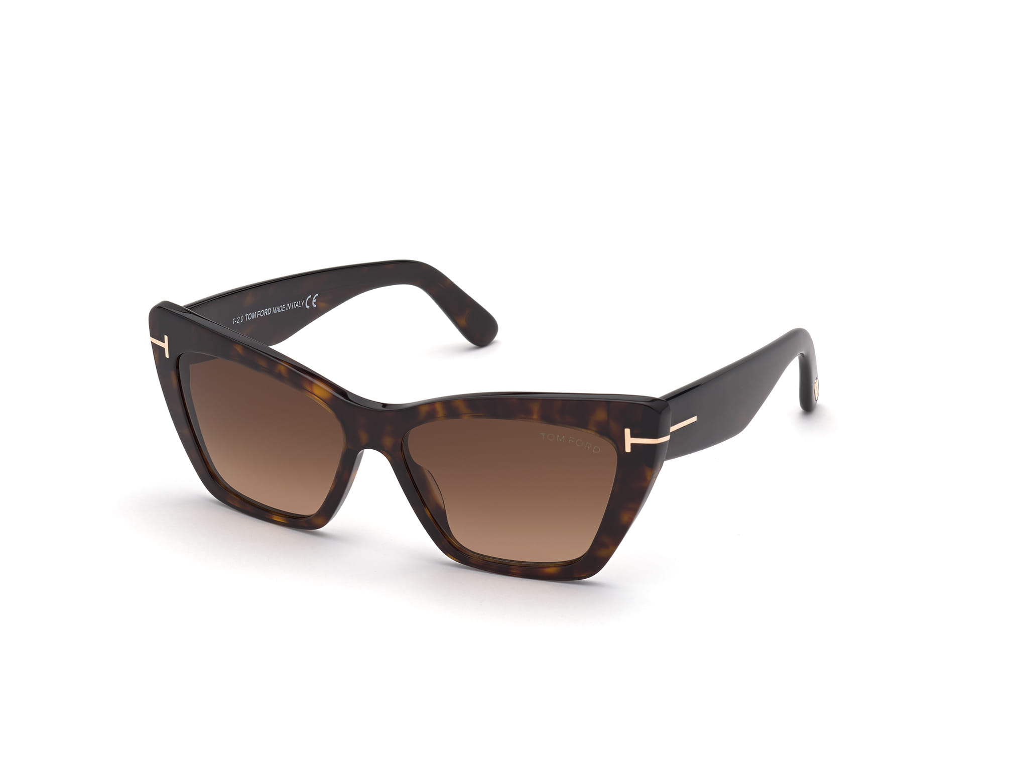 Tomford FT0871 Sunglass Tortoise Female Full Shell