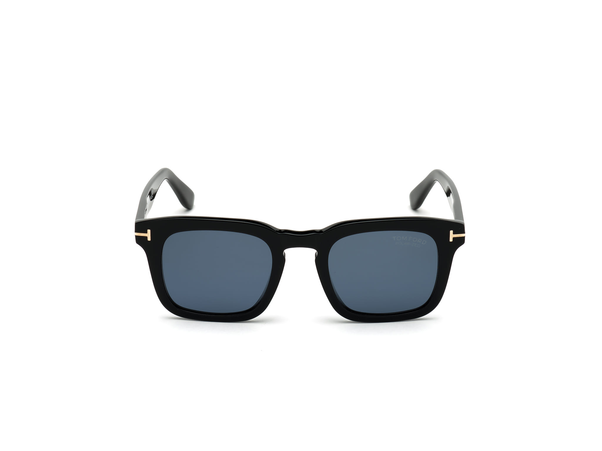 Tomford TF751 Sunglass Black Male Full Shell Sunglass — Black frame — view 2