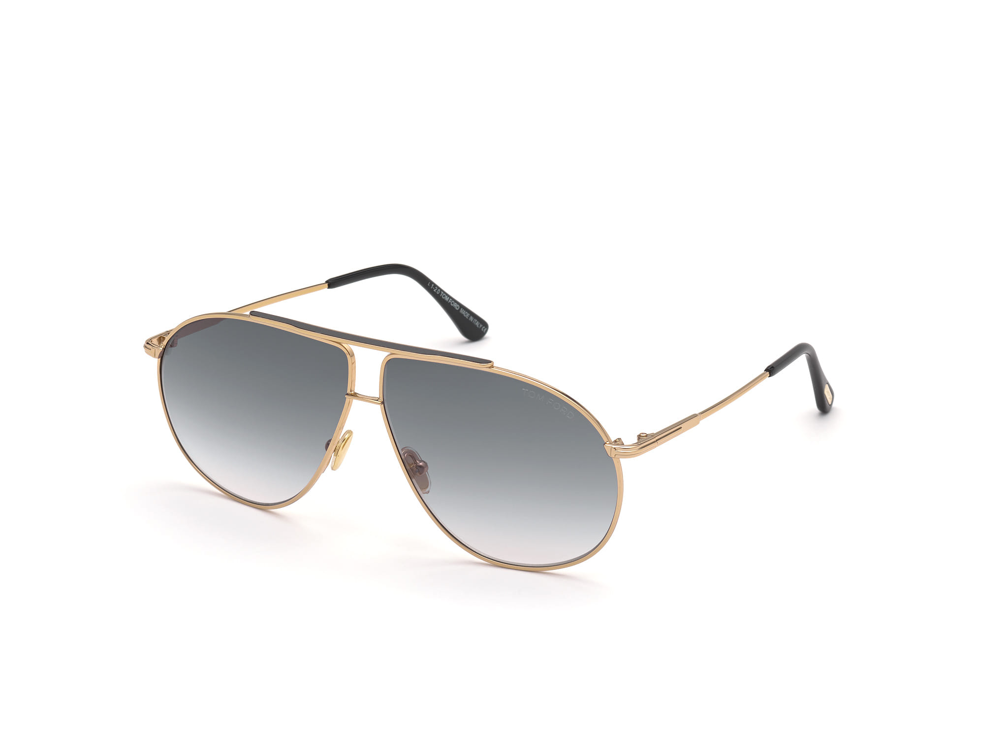 Tomford TF825 Sunglass Gold Male Full Metal — Gold frame