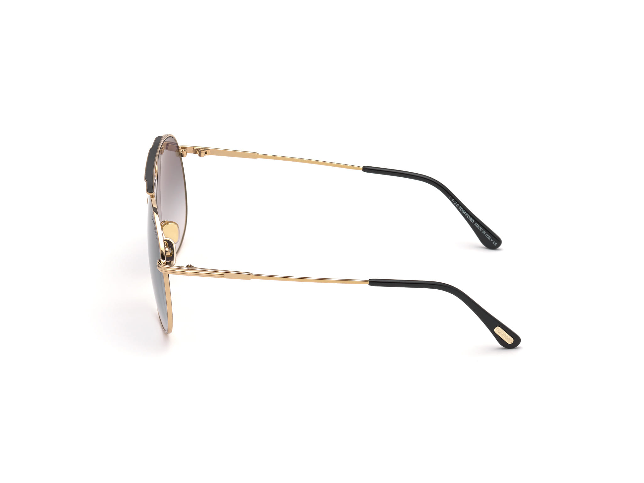 Tomford TF825 Sunglass Gold Male Full Metal Sunglass — Gold frame — view 3