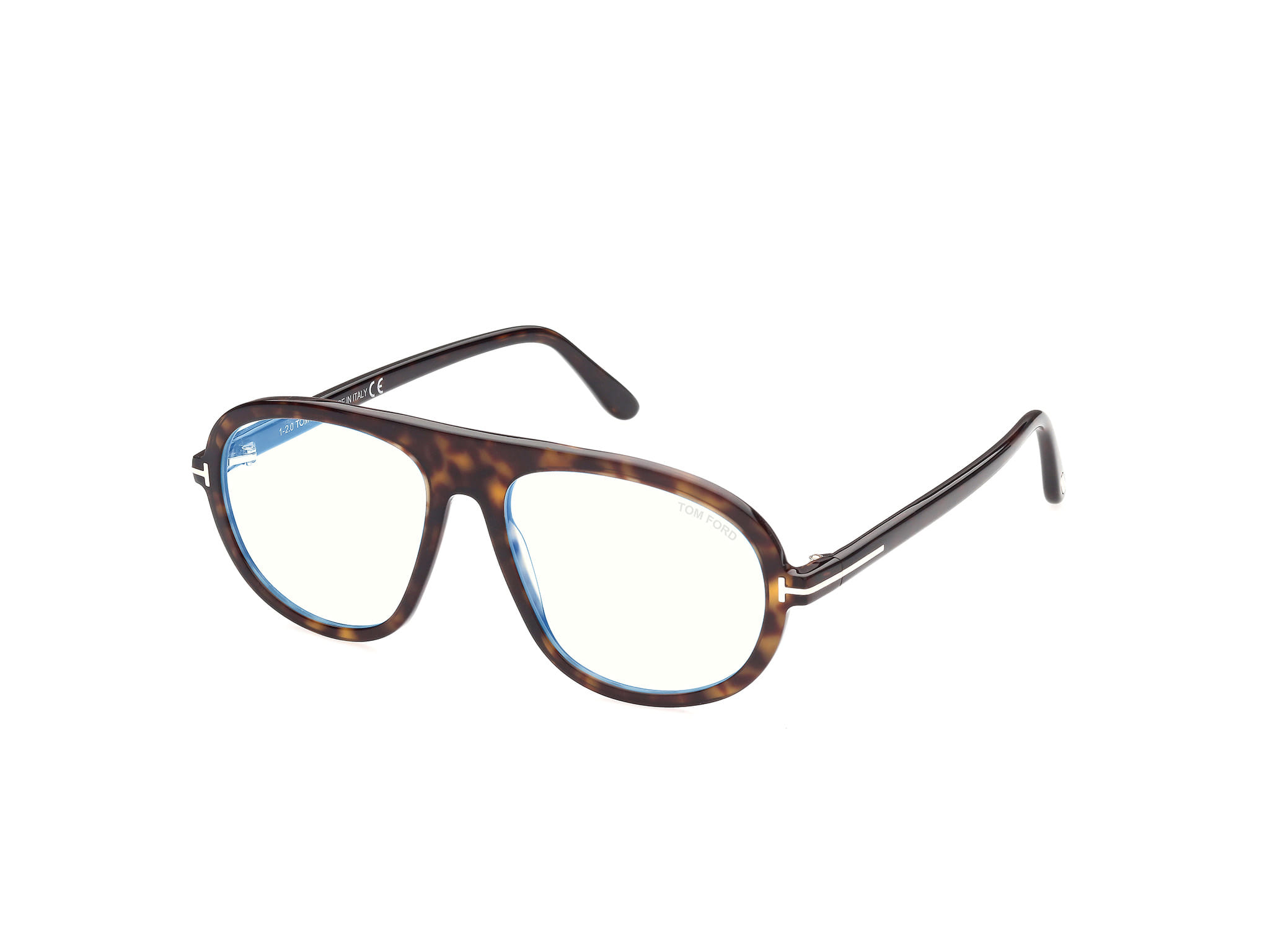 Tomford TF5755-B Frame Tortoise Male Full Shell — Tortoise frame