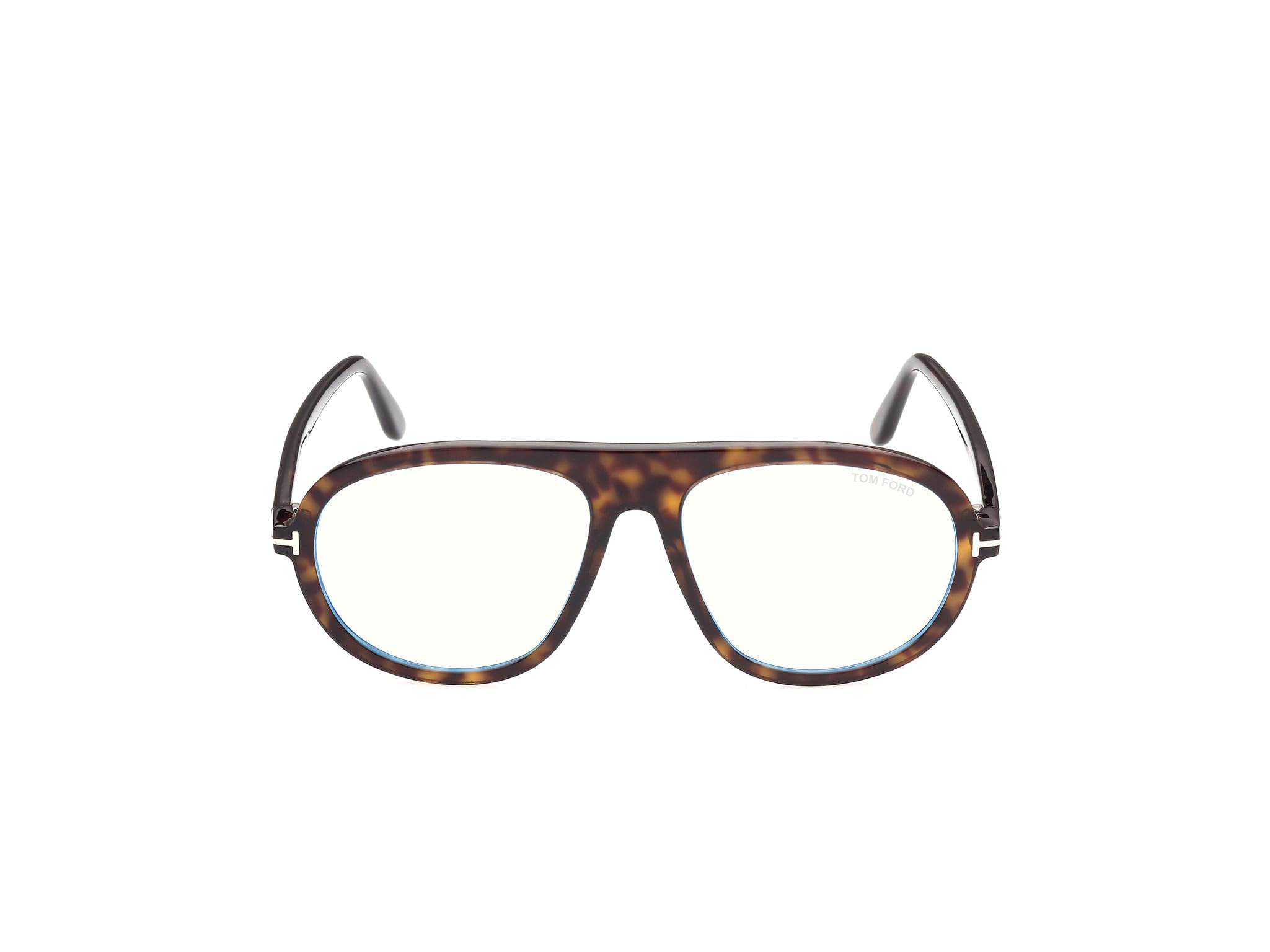 Tomford TF5755-B Frame Tortoise Male Full Shell Frame — Tortoise frame — view 2
