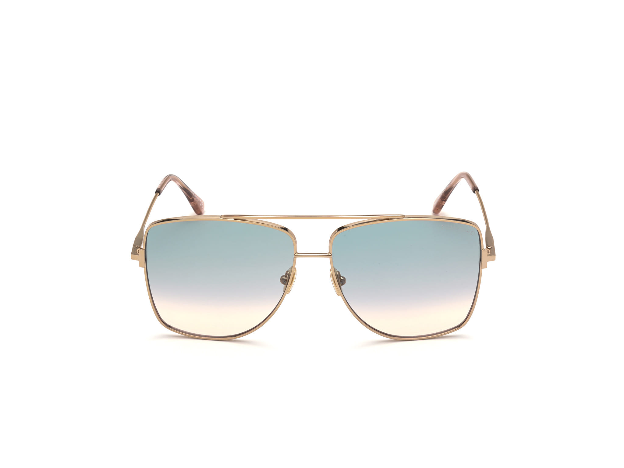 Tomford FT0838 Sunglass Gold Male Full Metal Sunglass — Gold frame — view 2