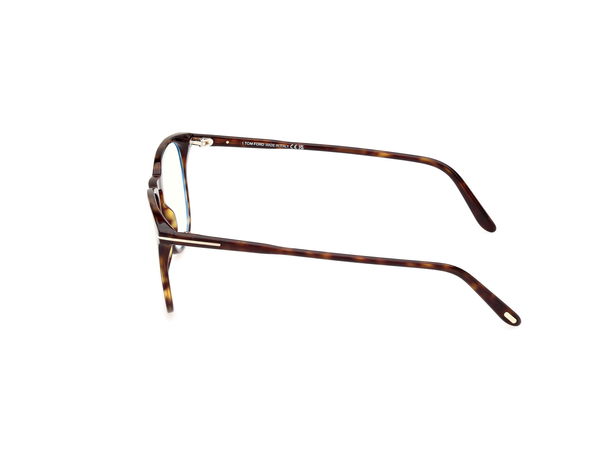 Tomford FT5937-B Frame Havana Male Full Shell Frame — Havana frame — view 2