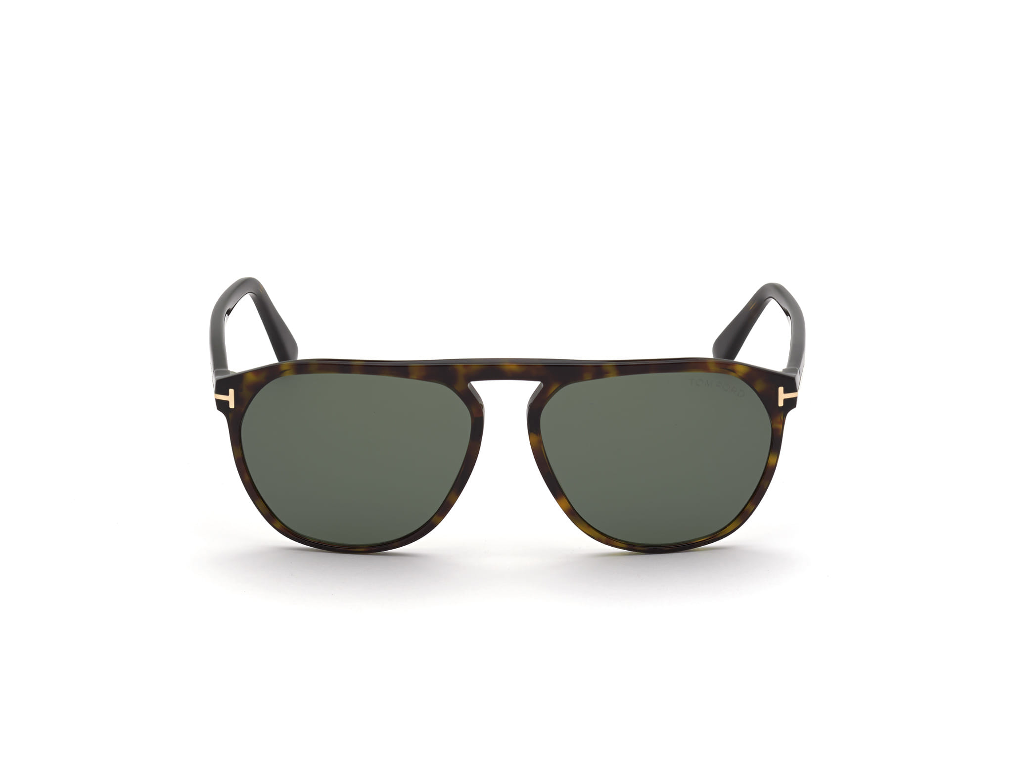 Tomford FT0835 Sunglass Tortoise Male Full Shell — Black frame