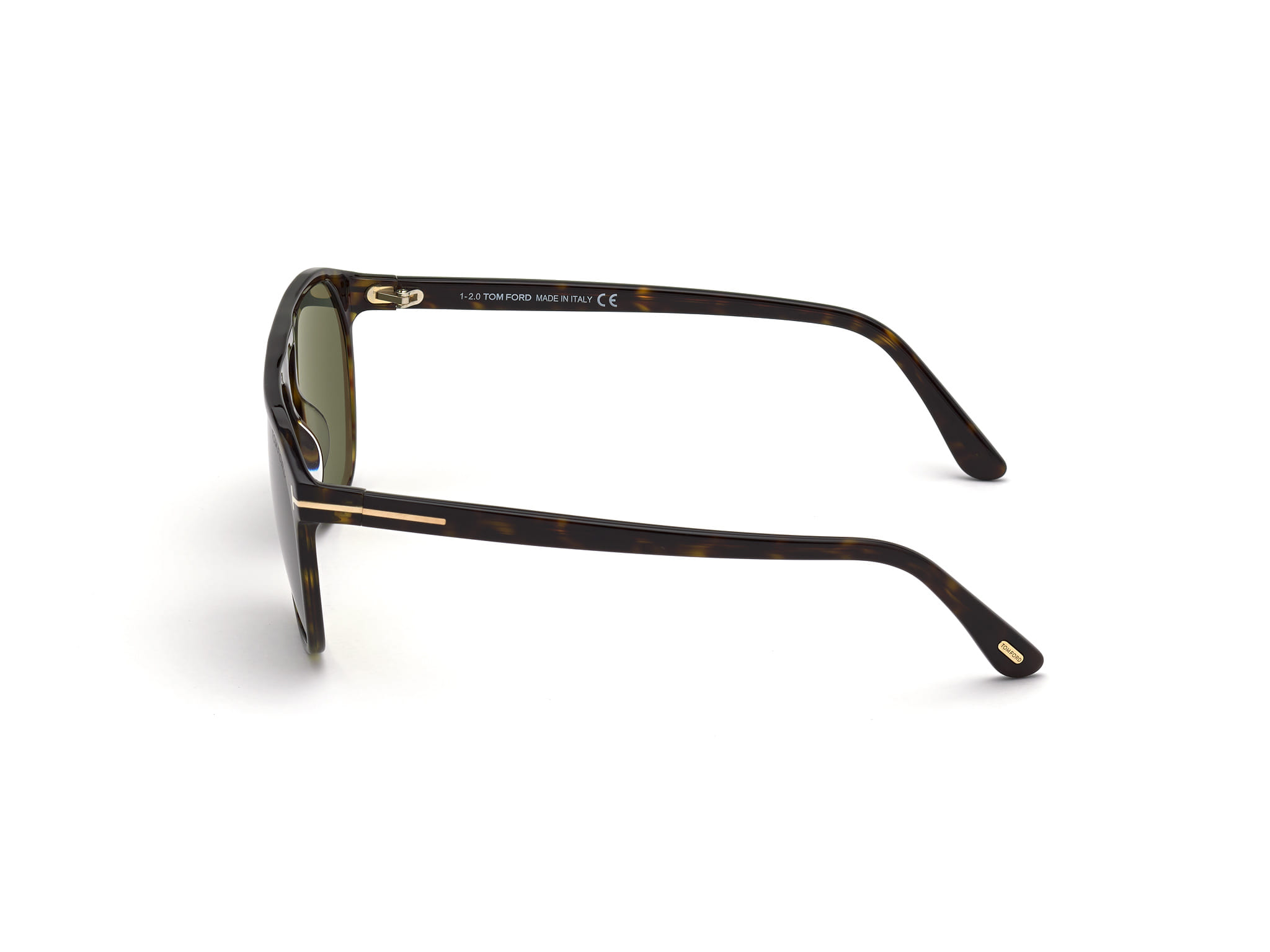 Tomford FT0835 Sunglass Tortoise Male Full Shell Sunglass — view 3