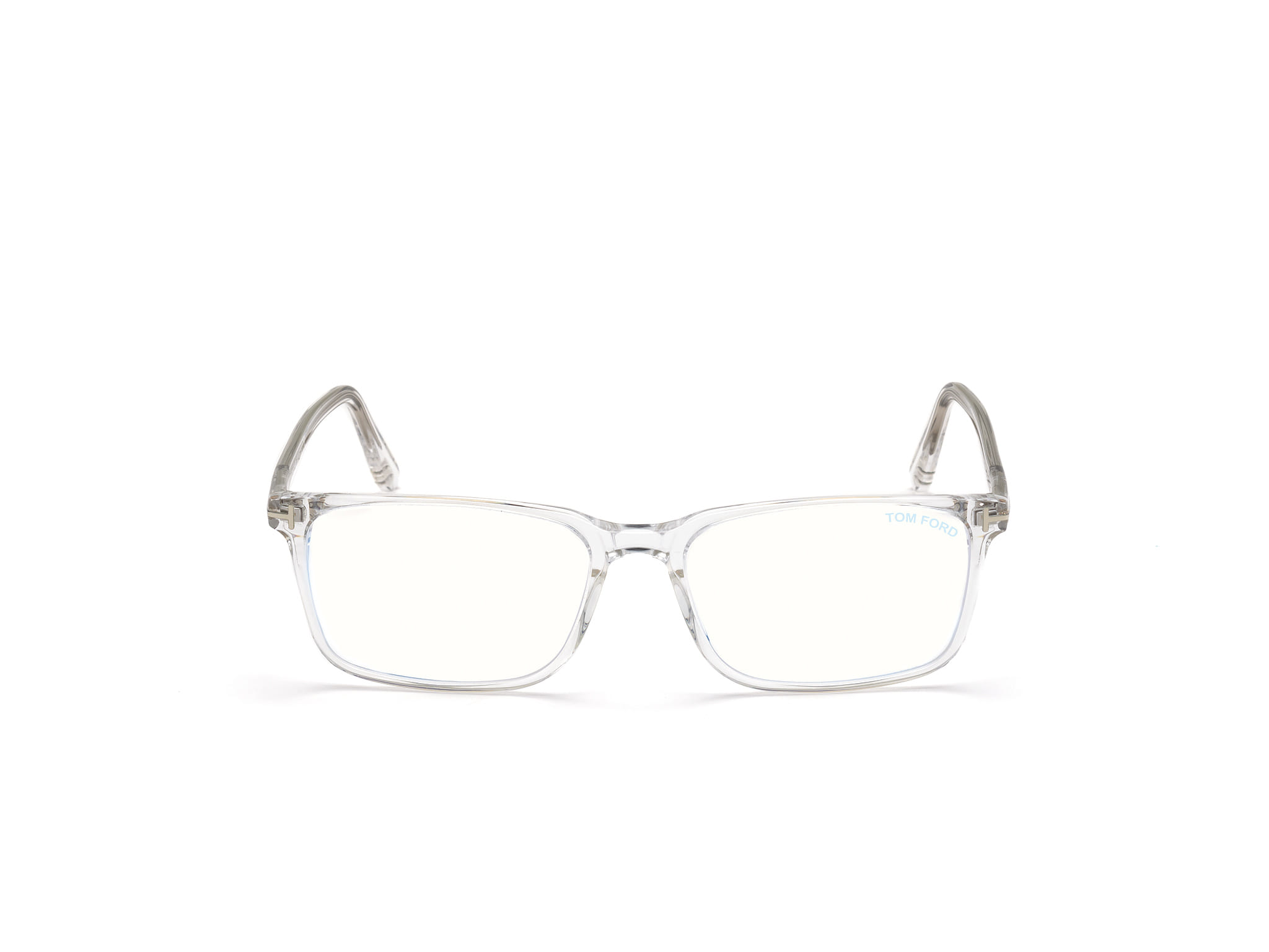 Tomford FT5735-B Frame Transparent Male Full Shell Frame — Transparent frame — view 2