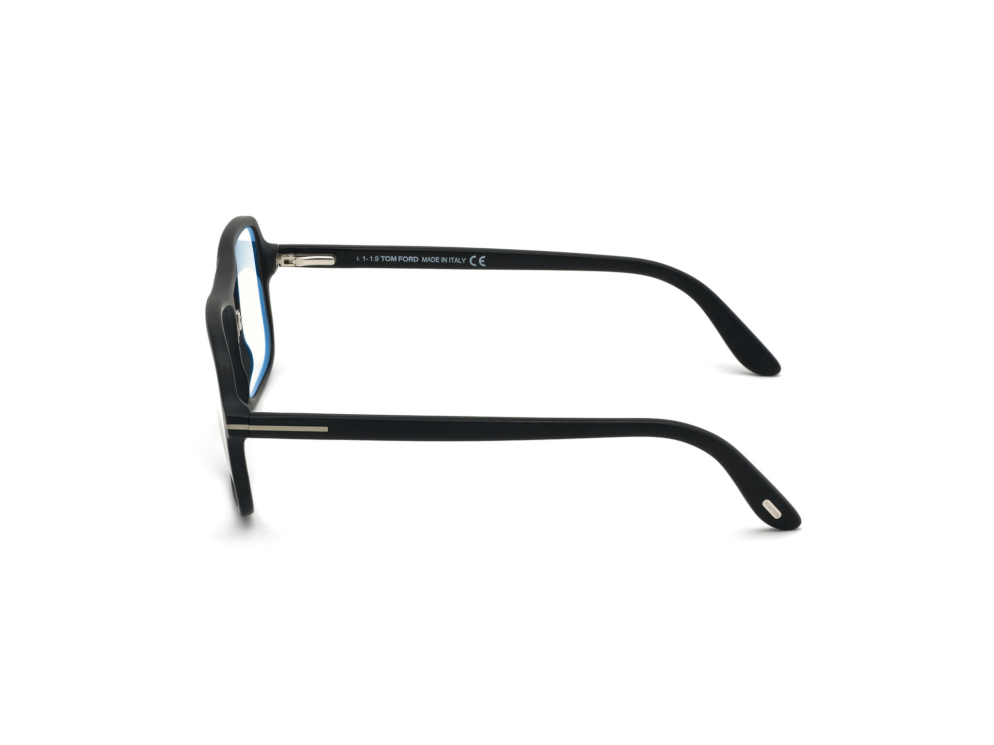 Tomford FT5627 Frame Matt Black Male Full Shell Frame — Matt Black frame — view 3