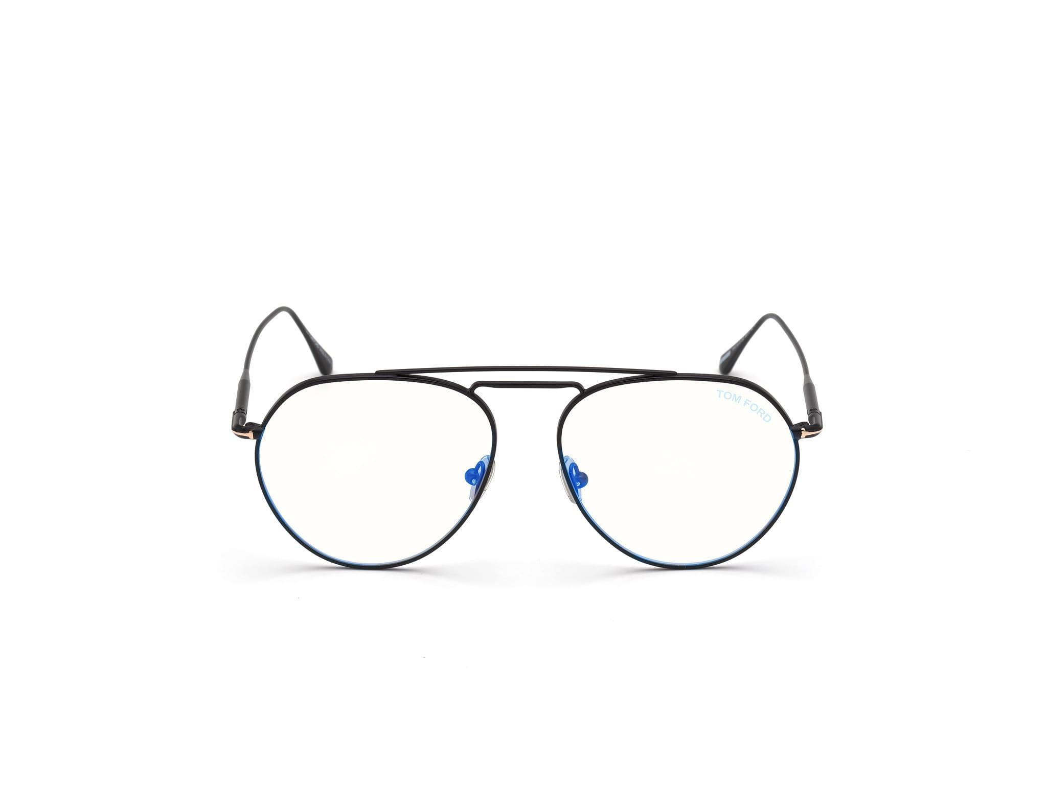 Tomford FT5730-B Frame Black Male Full Metal Frame — Black frame — view 2