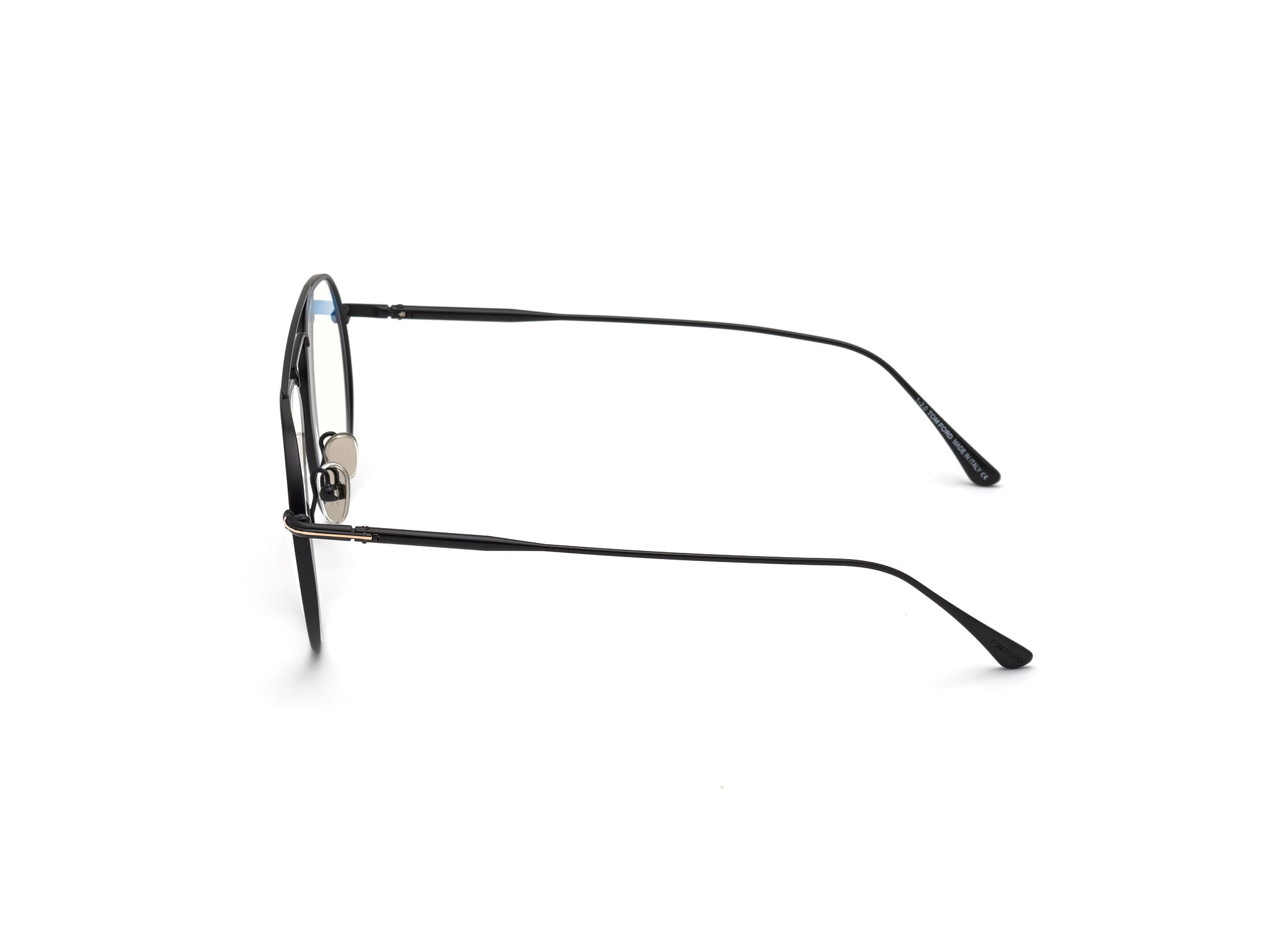 Tomford FT5730-B Frame Black Male Full Metal Frame — Black frame — view 3