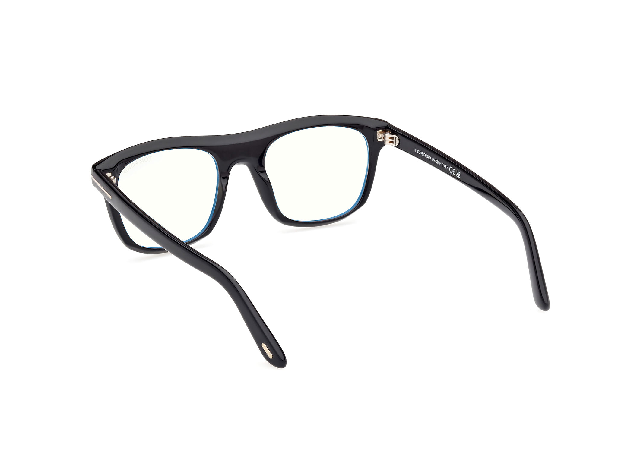 Tomford FT5939-B Frame Black Male Full Shell Frame — Black frame — view 3