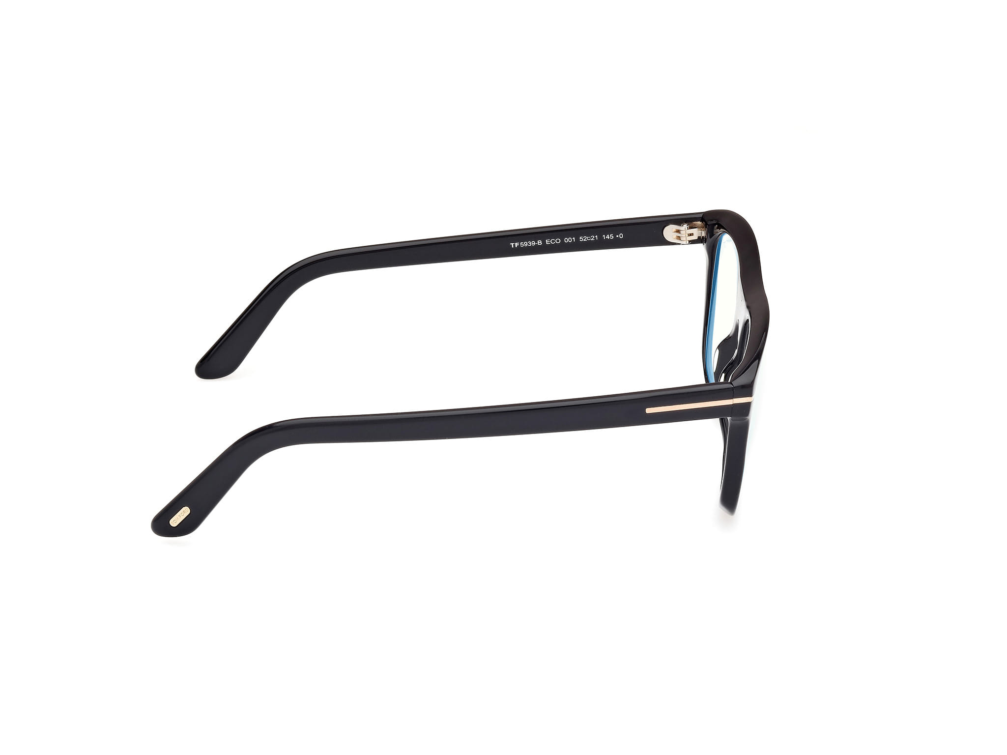 Tomford FT5939-B Frame Black Male Full Shell Frame — Black frame — view 6