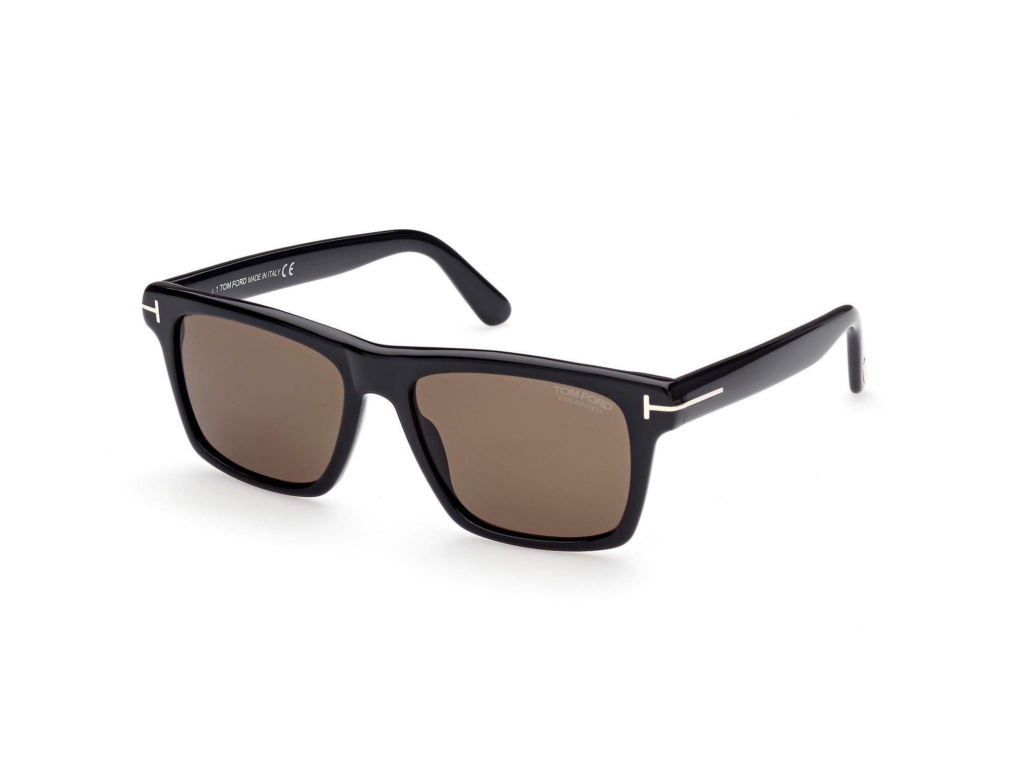 Tomford FT0906 Sunglass Black Male Full Shell — Black frame