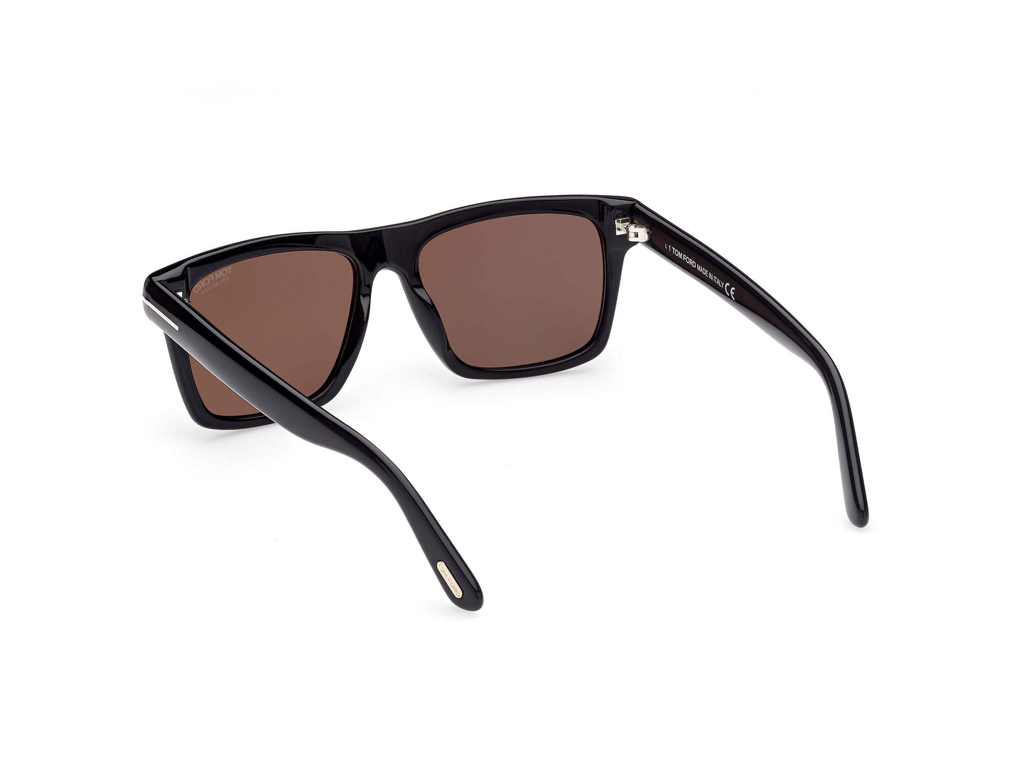 Tomford FT0906 Sunglass Black Male Full Shell Sunglass — Black frame — view 3