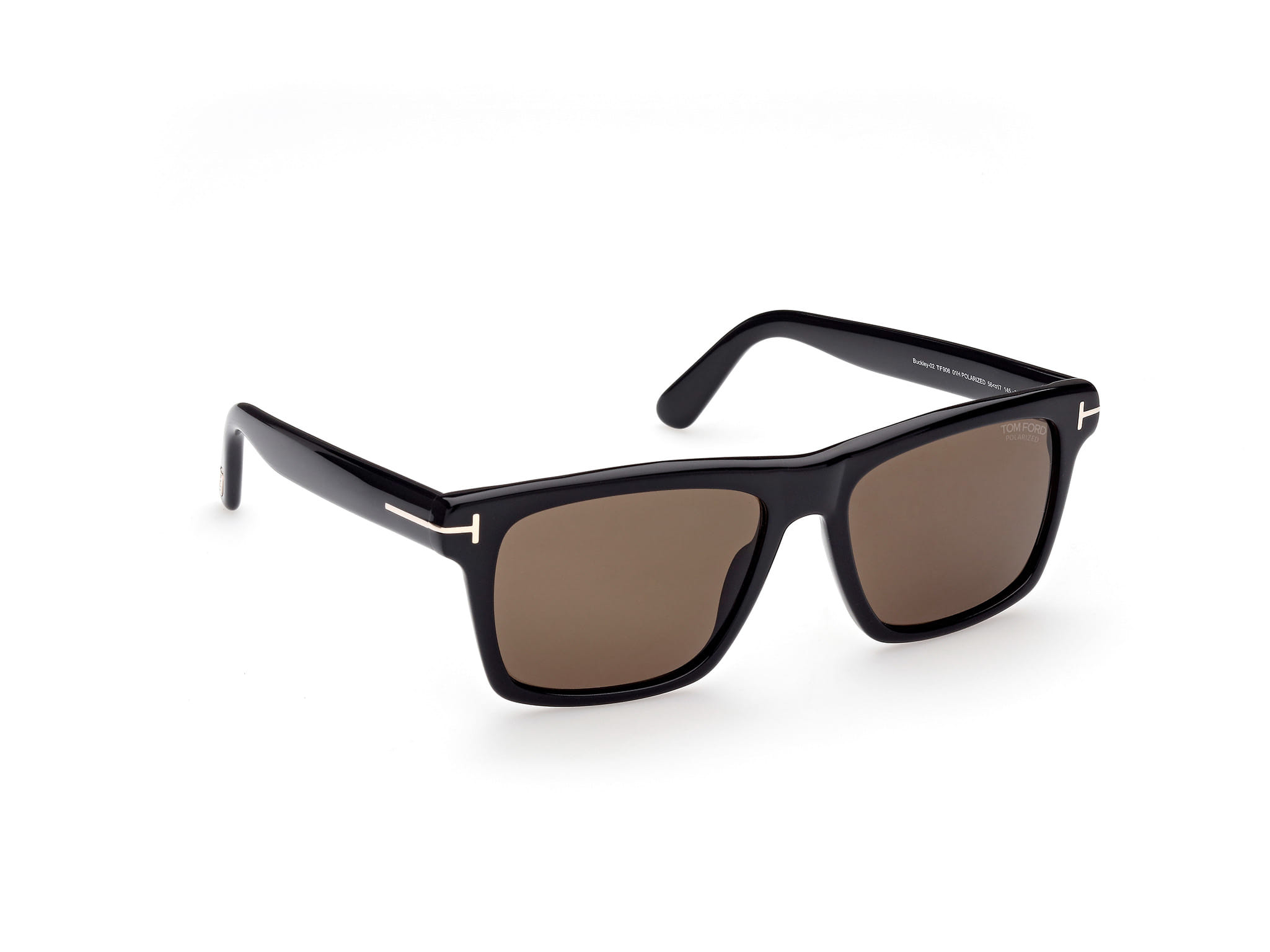 Tomford FT0906 Sunglass Black Male Full Shell Sunglass — Black frame — view 7