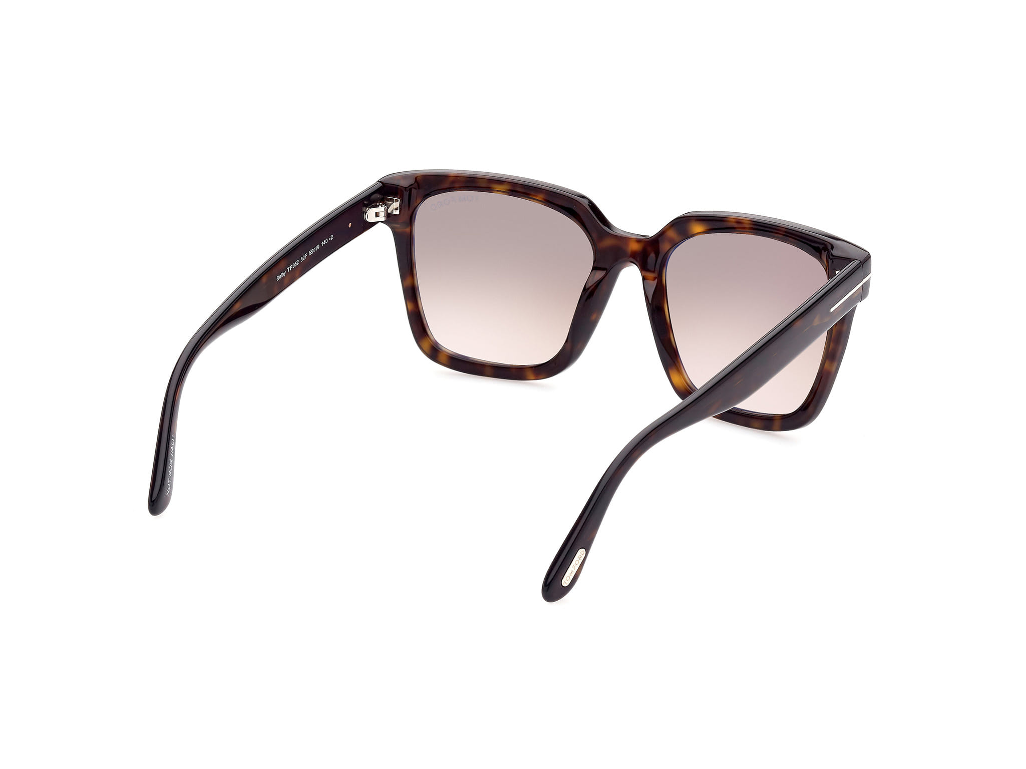 Tomford FT0952 Sunglass Tortoise Female Full Shell Sunglass — Tortoise frame — view 5