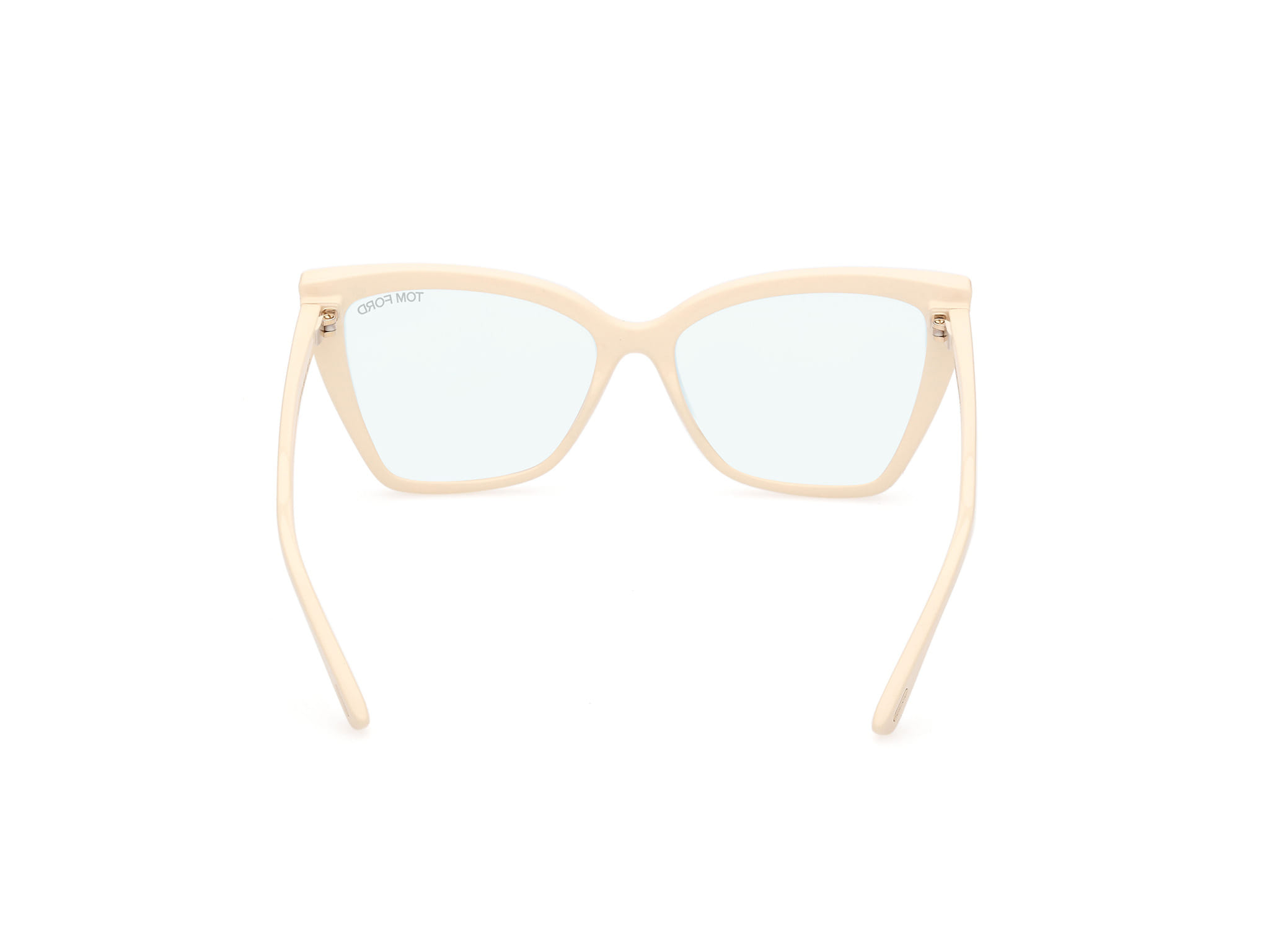 Tomford FT5844-B Frame Ivory Female Full Shell Frame — Ivory frame — view 4
