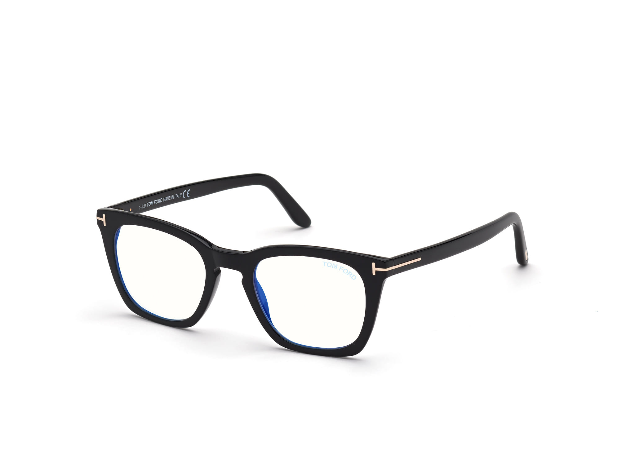 Tomford FT5736-B Frame Black Male Full Shell — Black frame