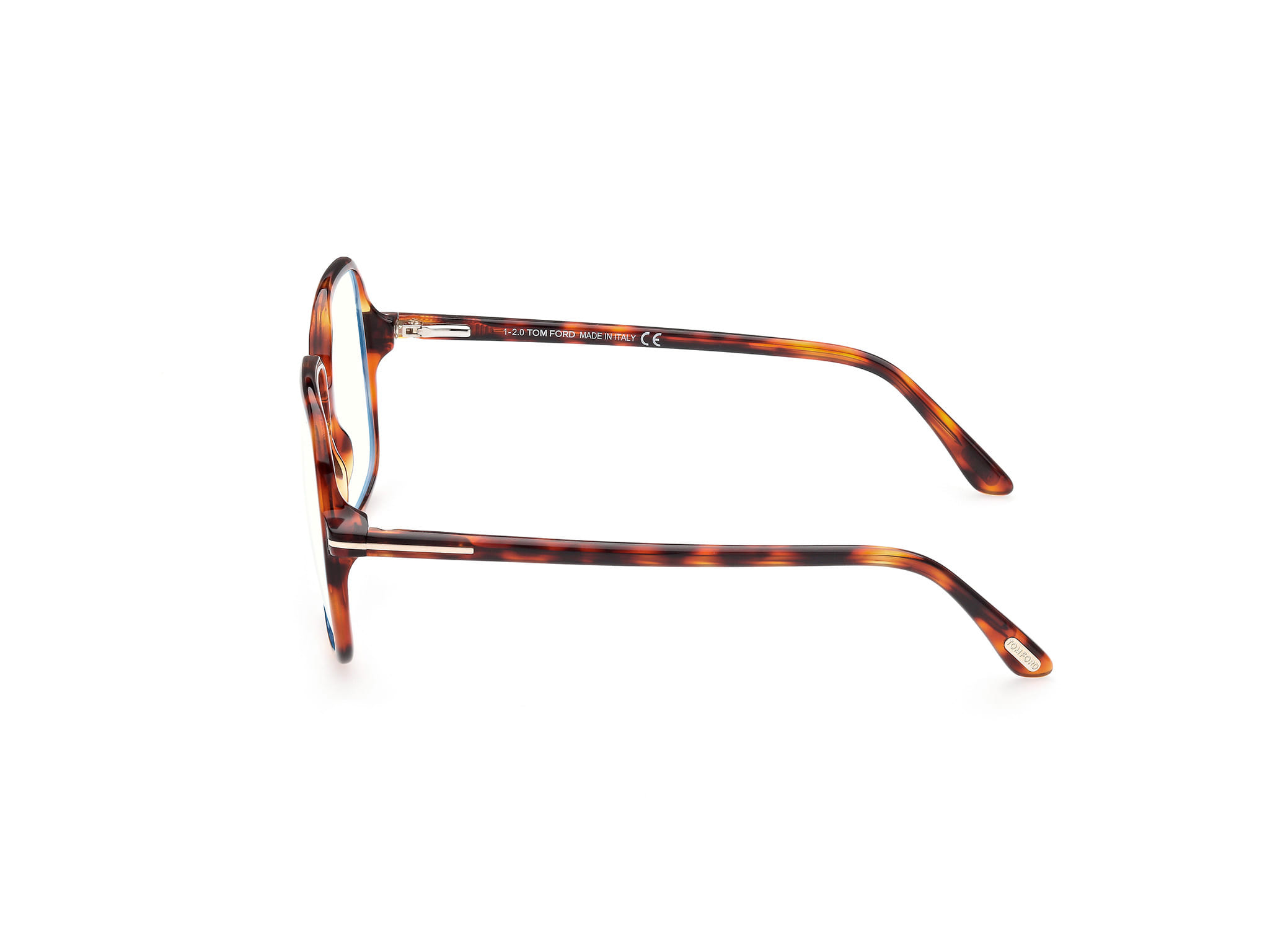 Tomford TF5764-B Frame Havana Female Full Shell Frame — Havana frame — view 3