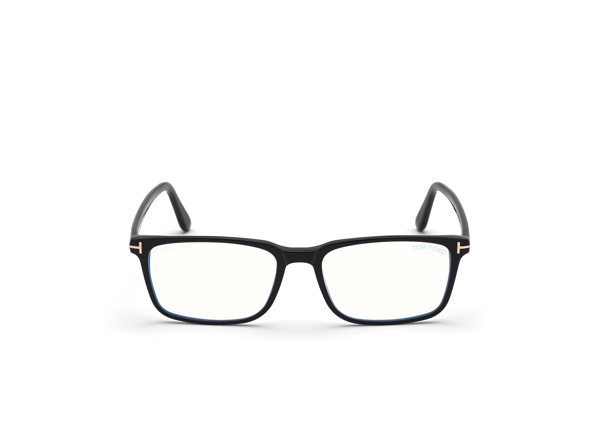 Tomford FT5735-B Frame Black Male Full Shell Frame — Black frame — view 2