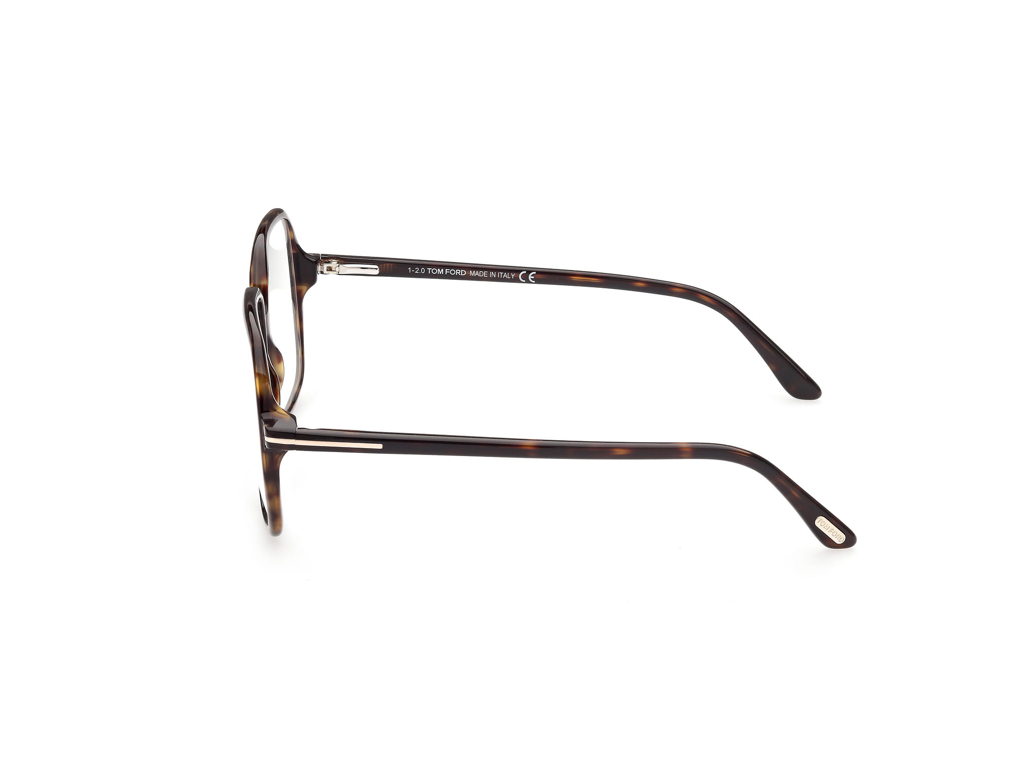 Tomford FT5764-B Frame Tortoise Unisex Full Shell Frame — Tortoise frame — view 3