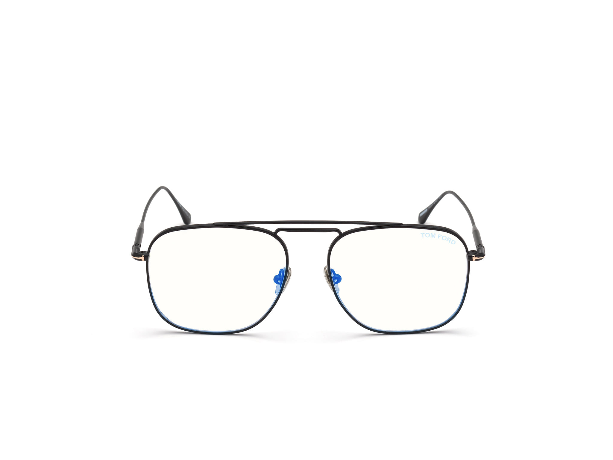 Tomford FT5731-B Frame Black Male Full Metal Frame — Black frame — view 2