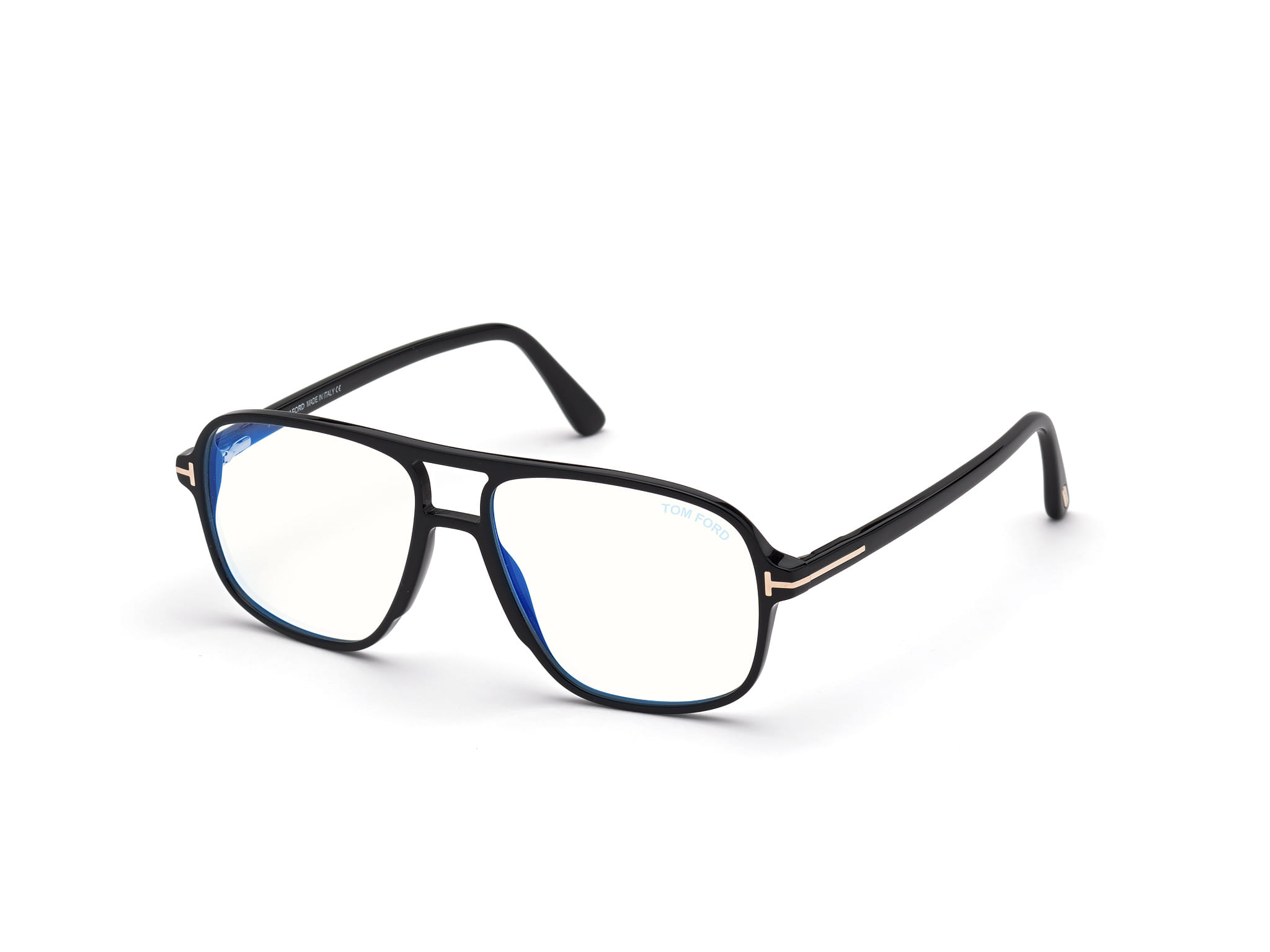 Tomford FR Tomford FT5737-B Frame Black Male Shell Shell Frame — view 1